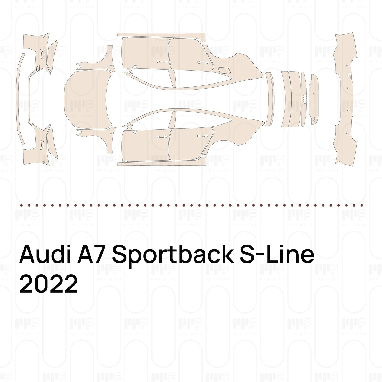Pre-CutPPFAudiA7SportbackS-Line2022