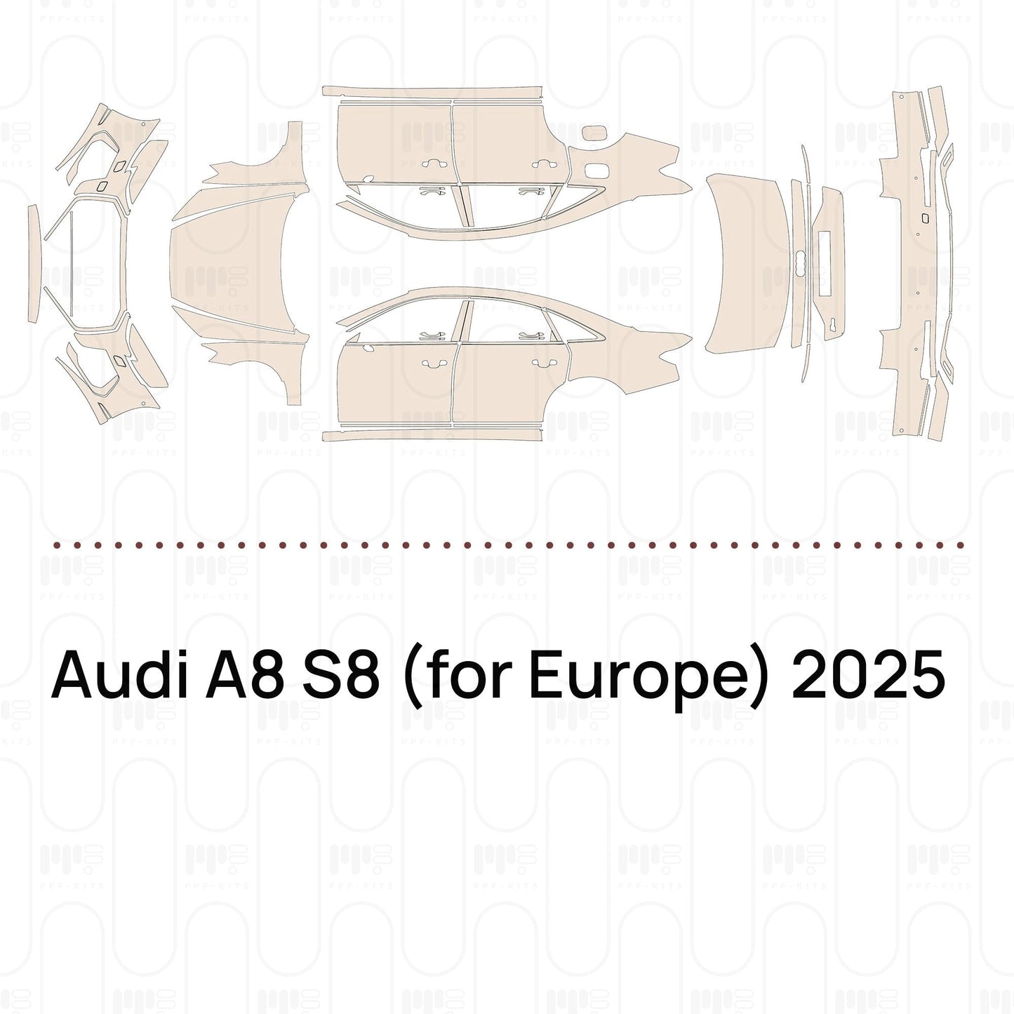 Pre-CutPPFAudiA8S8(forEurope)2025