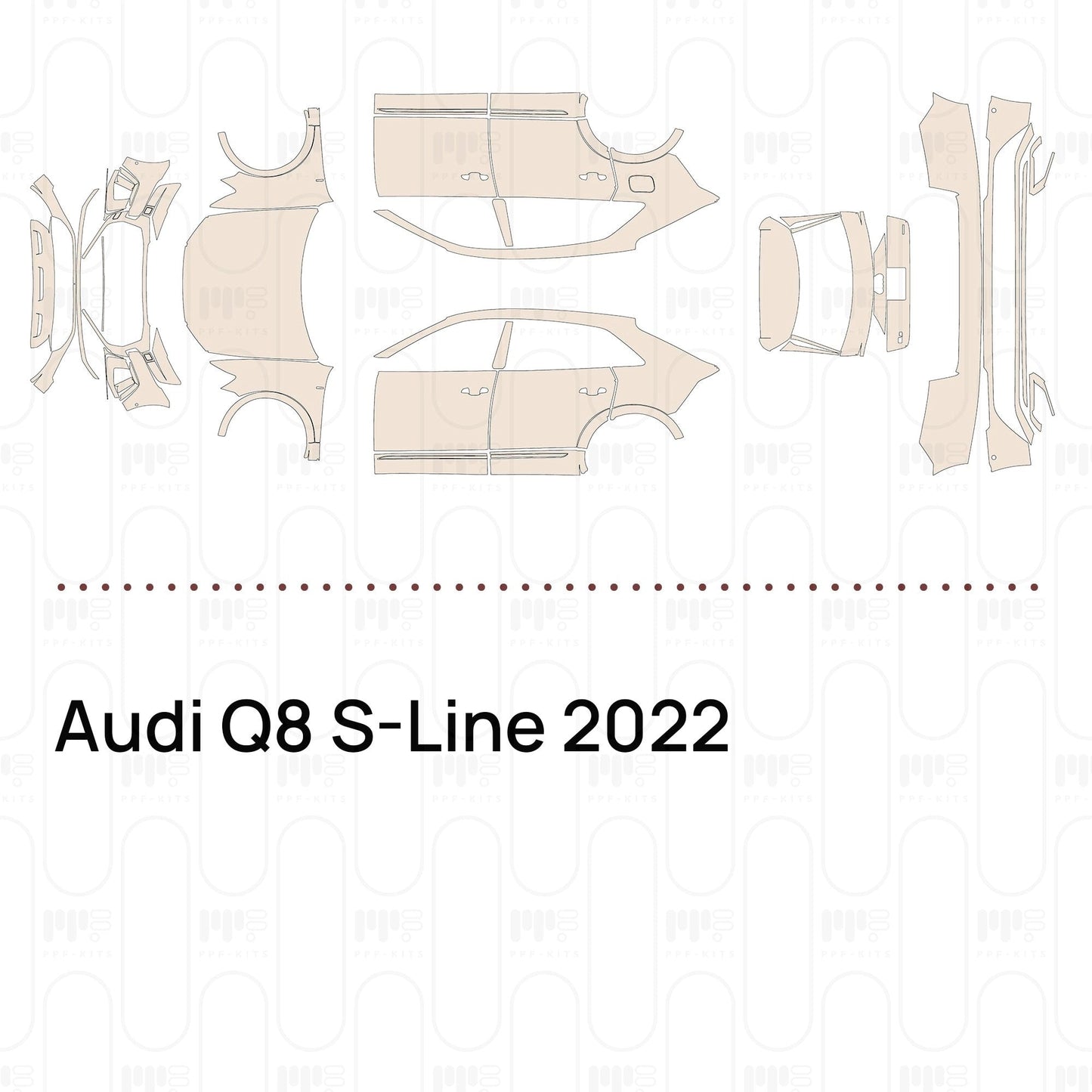 Pre-CutPPFAudiQ8S-Line2022