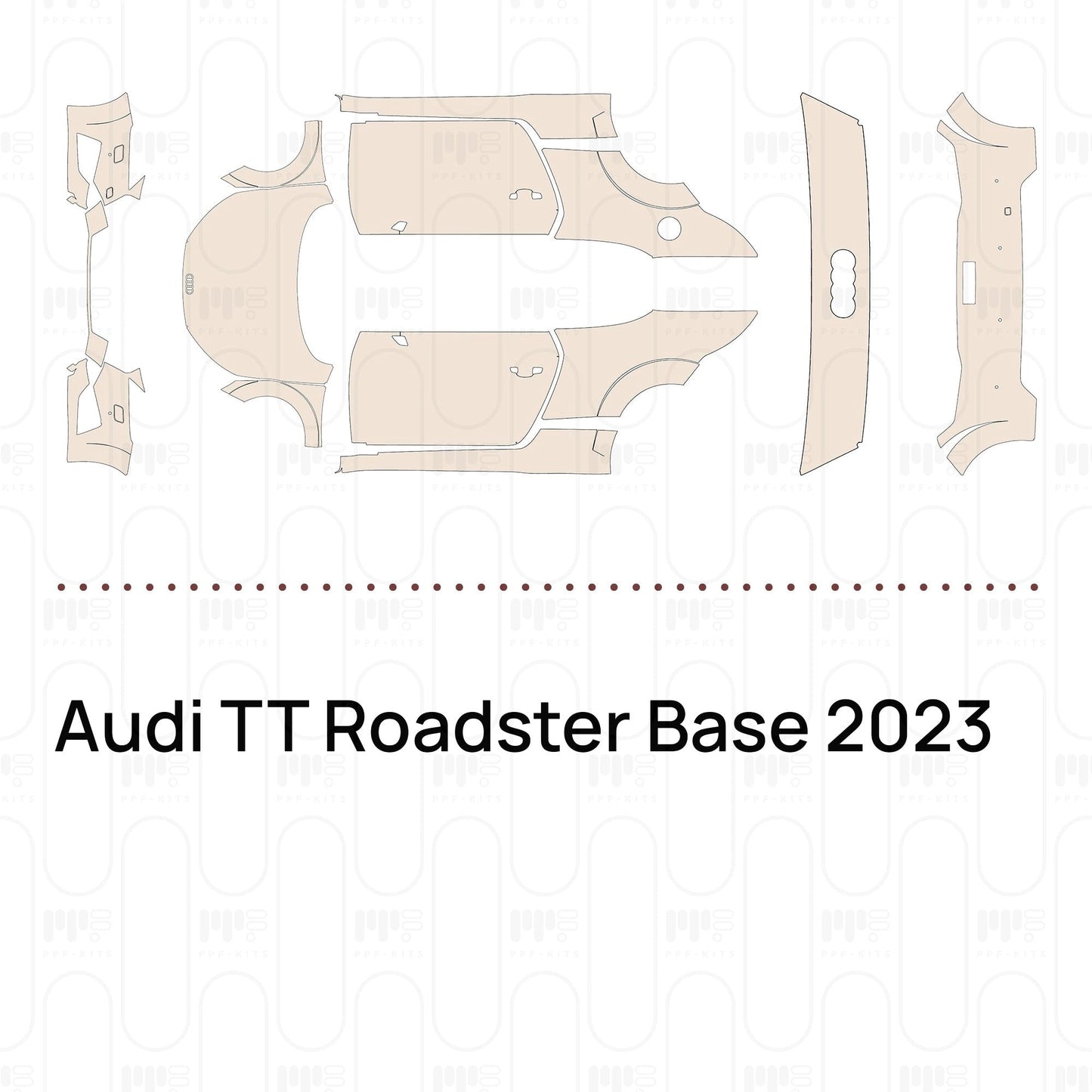 Pre-CutPPFAudiTTRoadsterBase2023