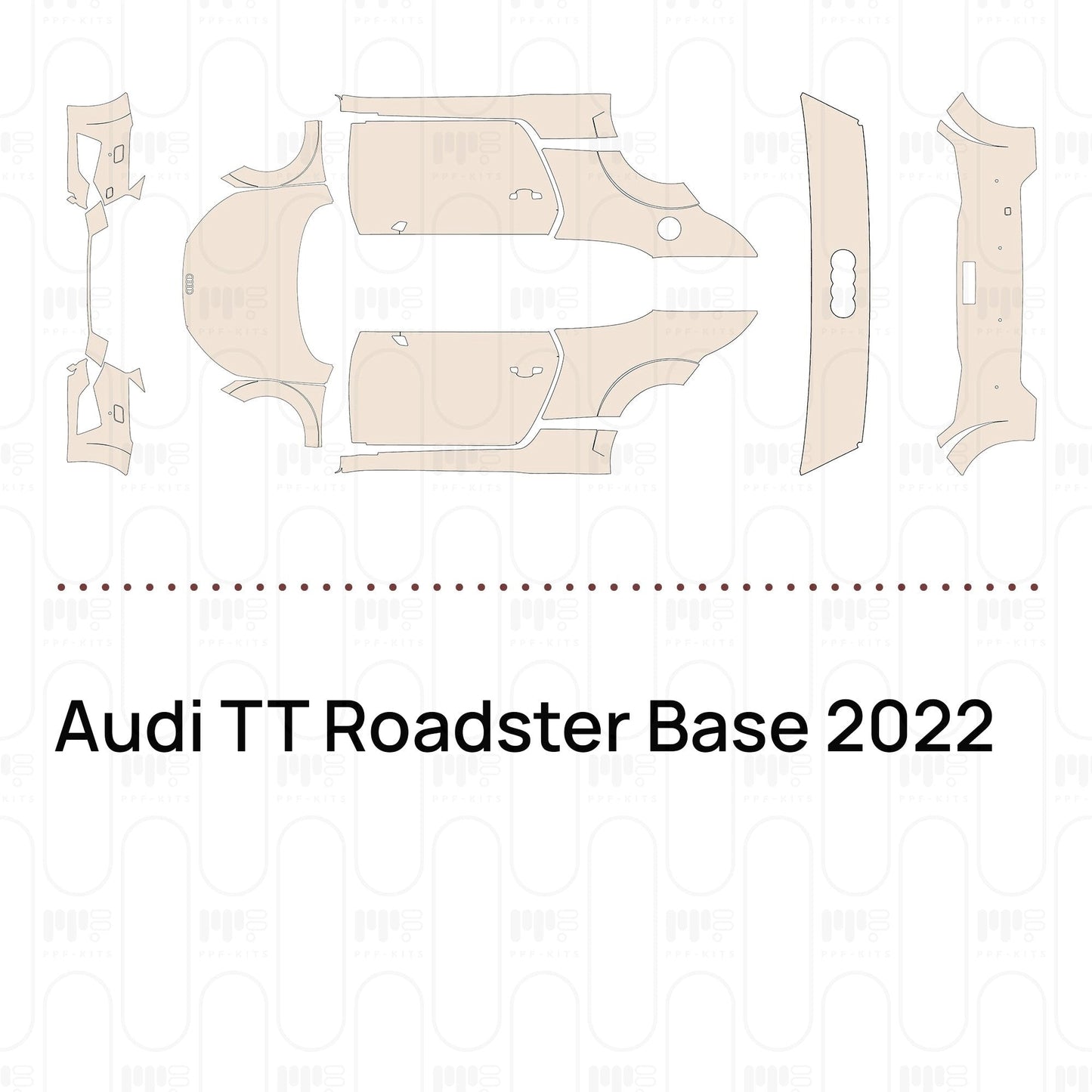 Pre-CutPPFAudiTTRoadsterBase2022