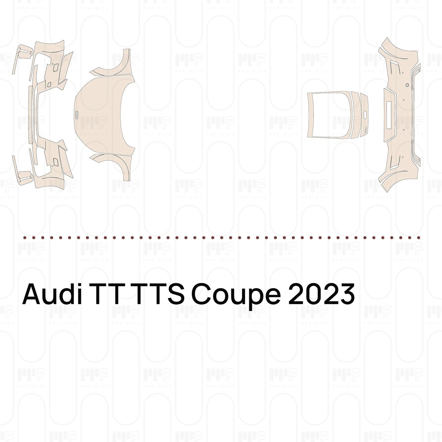 Pre-CutPPFAudiTTTTSCoupe2023