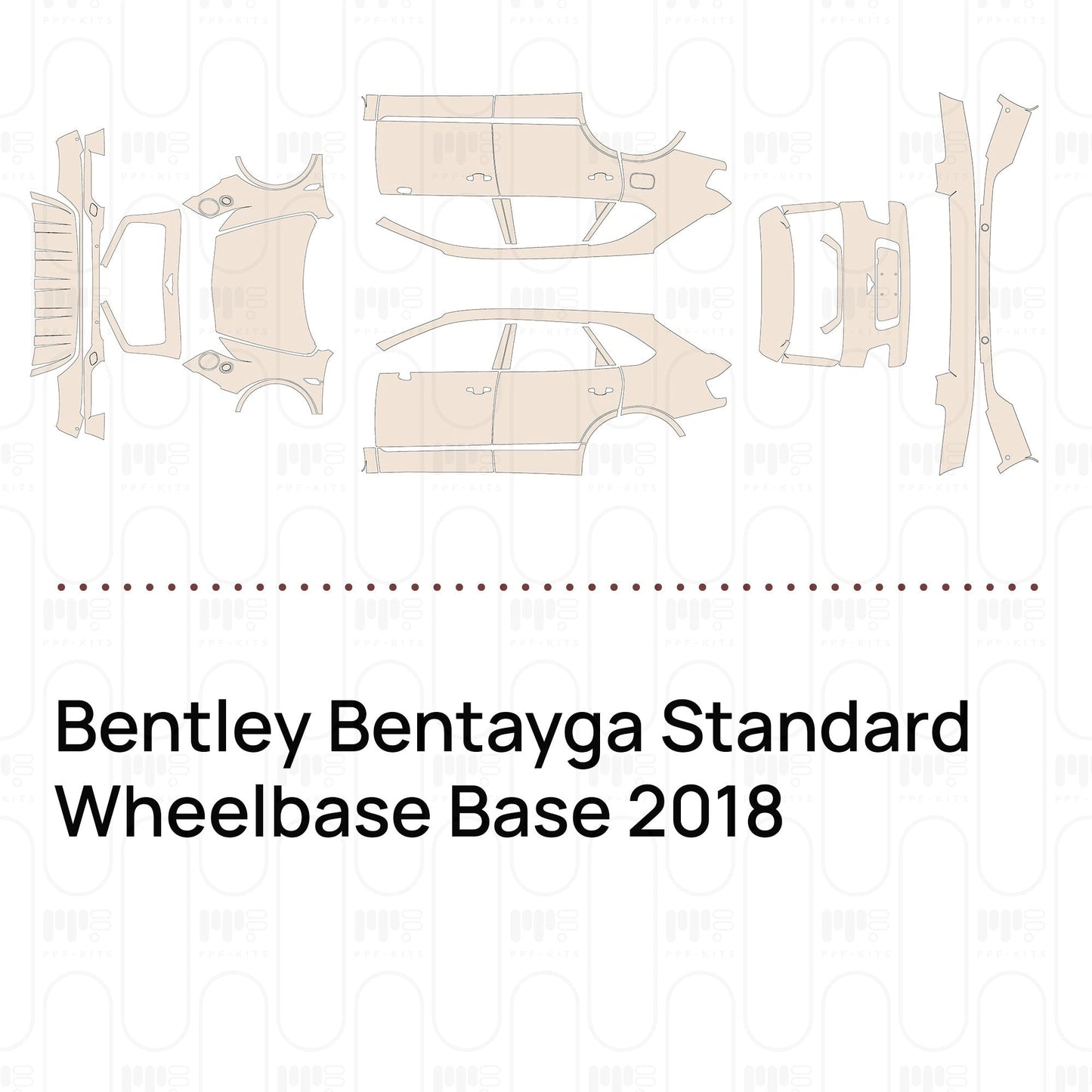 Pre-CutPPFBentleyBentaygaStandardWheelbaseBase2018