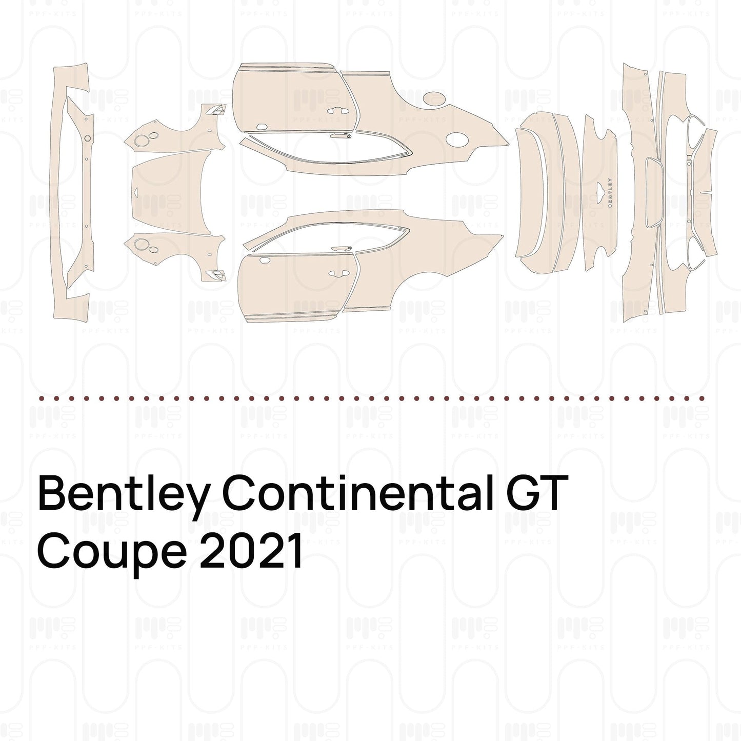 Pre-CutPPFBentleyContinentalGTCoupe2021