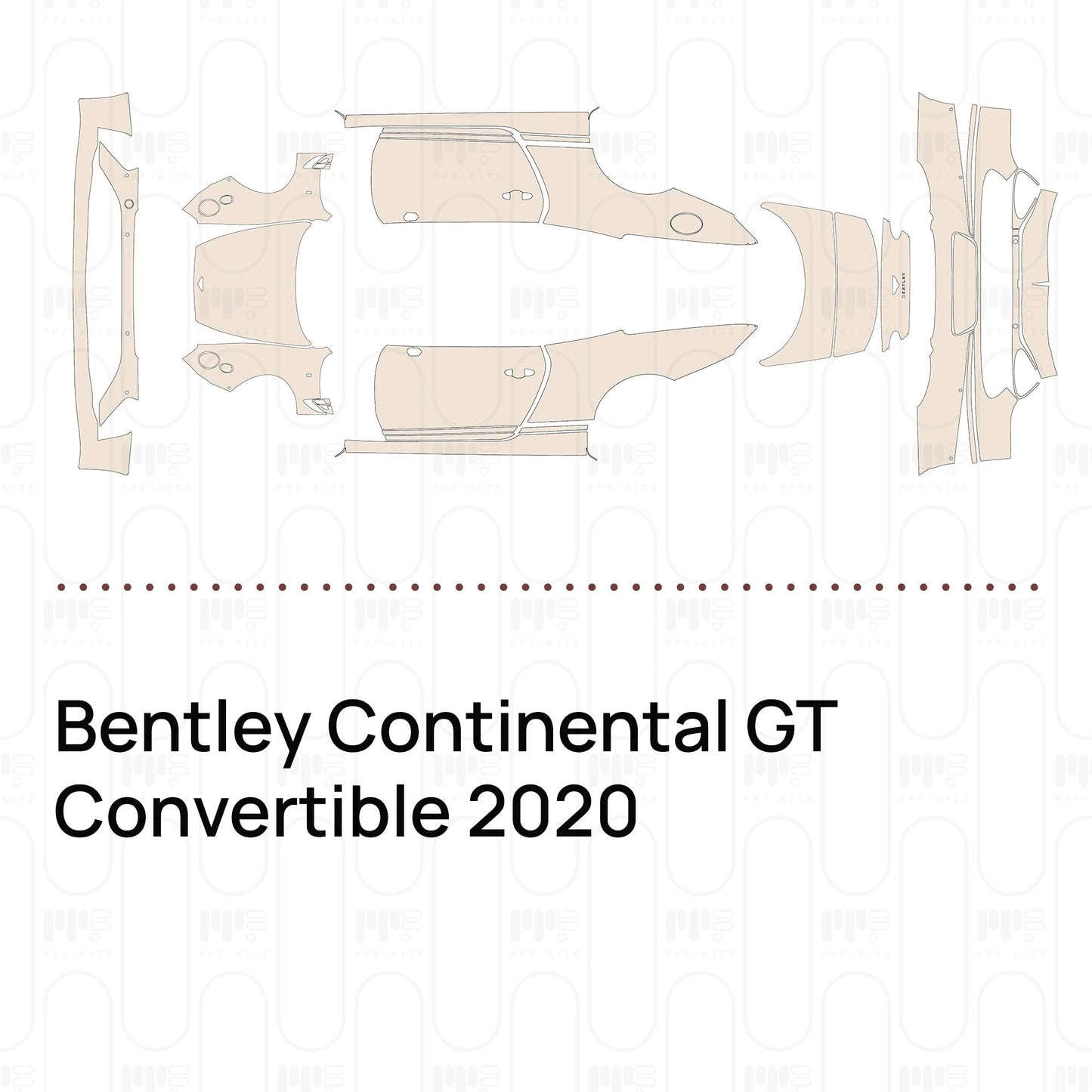 Pre-CutPPFBentleyContinentalGTConvertible2020
