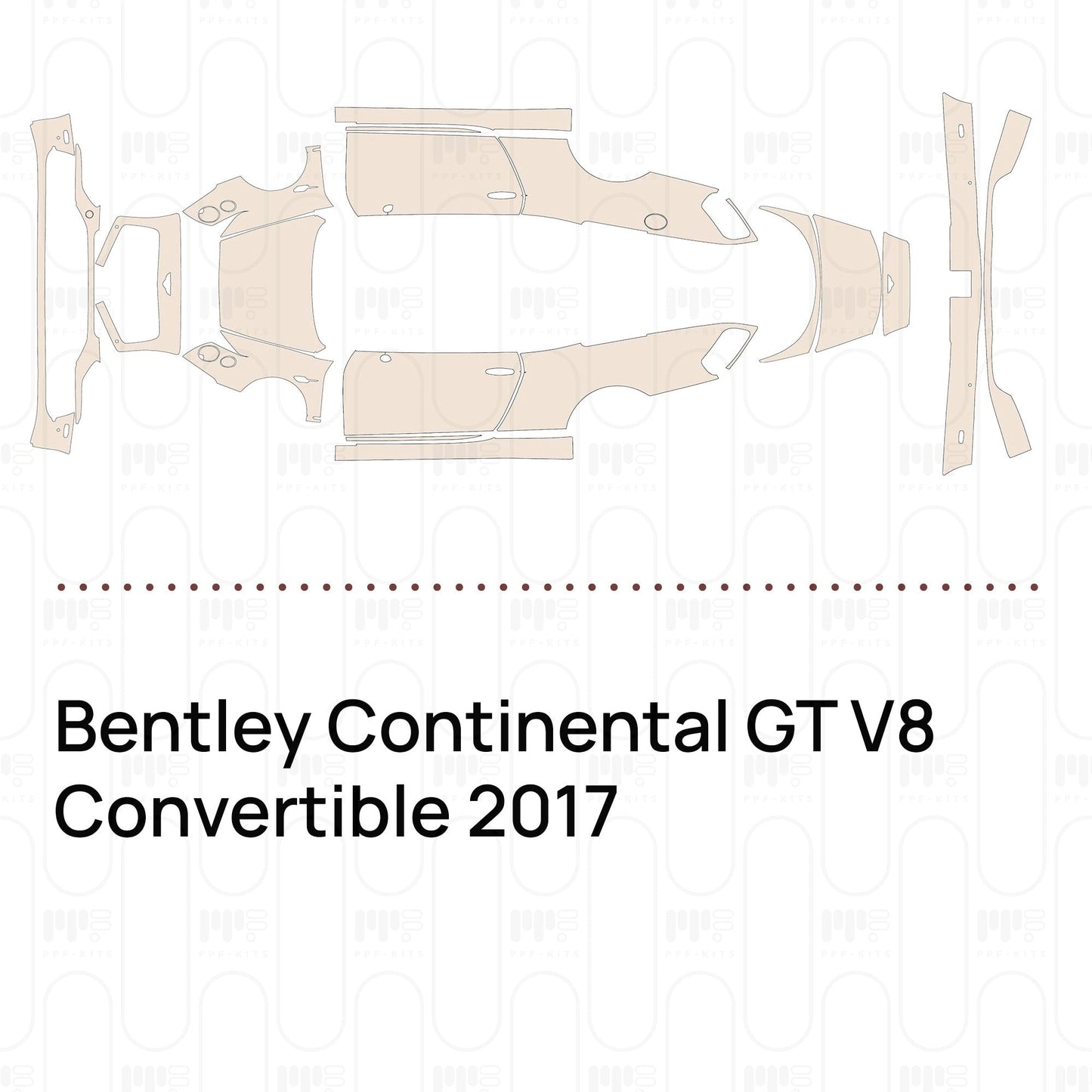 Pre-CutPPFBentleyContinentalGTV8Convertible2017