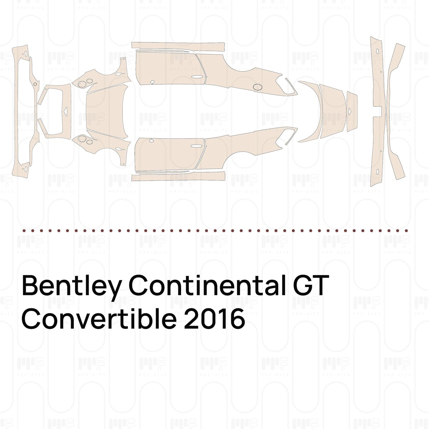 Pre-CutPPFBentleyContinentalGTConvertible2016