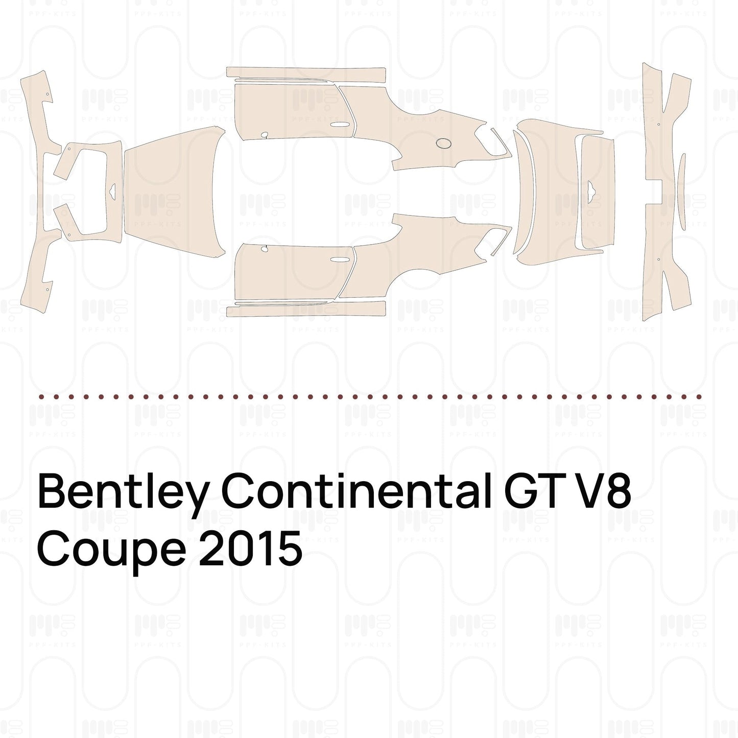 Pre-CutPPFBentleyContinentalGTV8Coupe2015