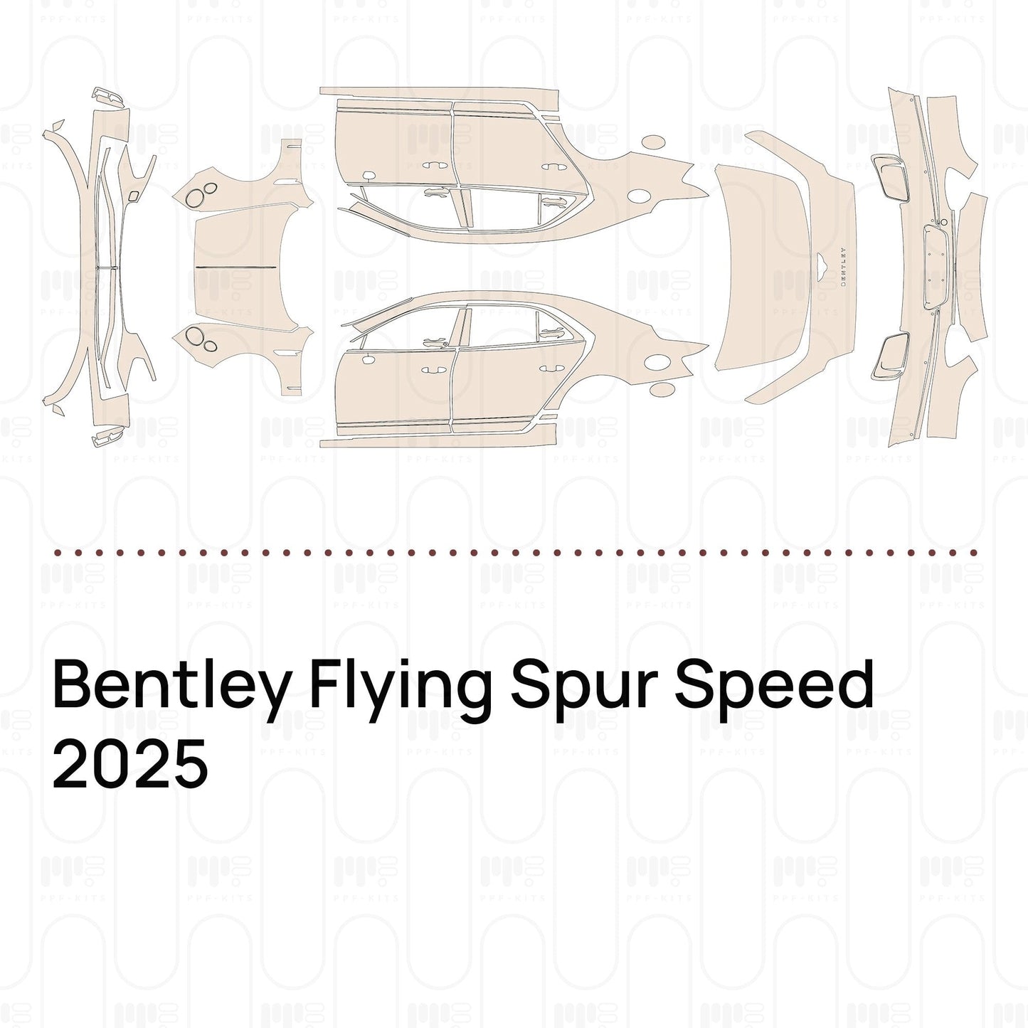 Pre-CutPPFBentleyFlyingSpurSpeed2025