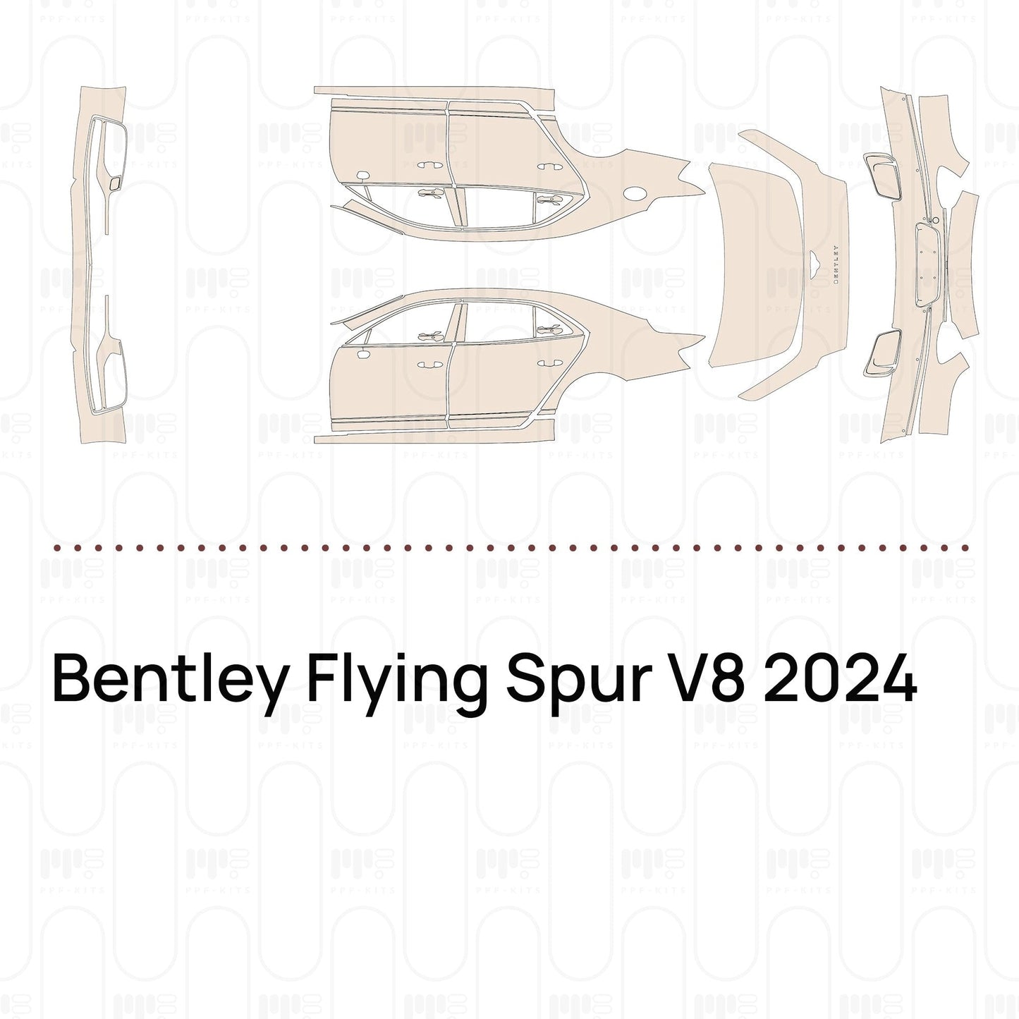 Pre-CutPPFBentleyFlyingSpurV82024