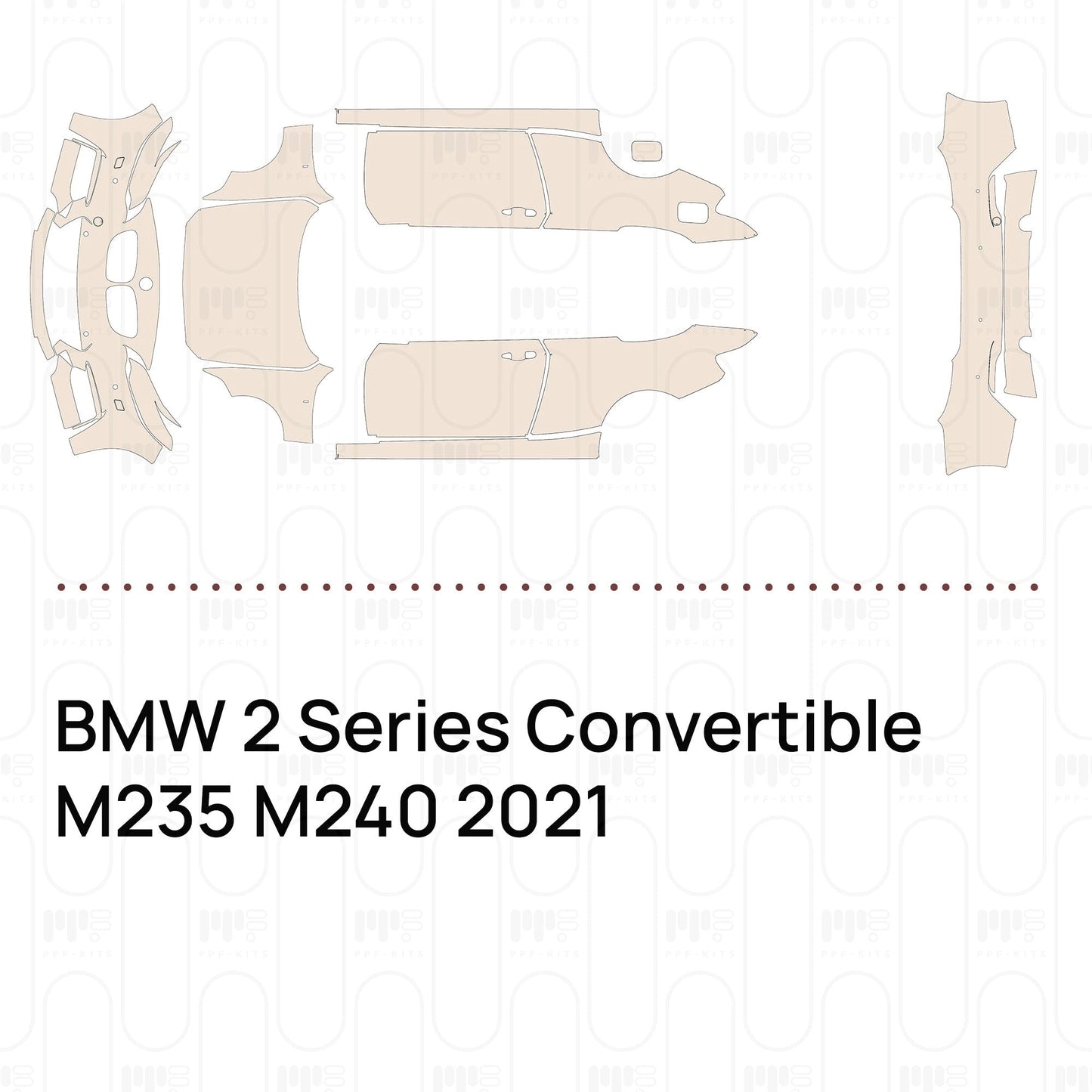 Pre-CutPPFBMW2SeriesConvertibleM235M2402021