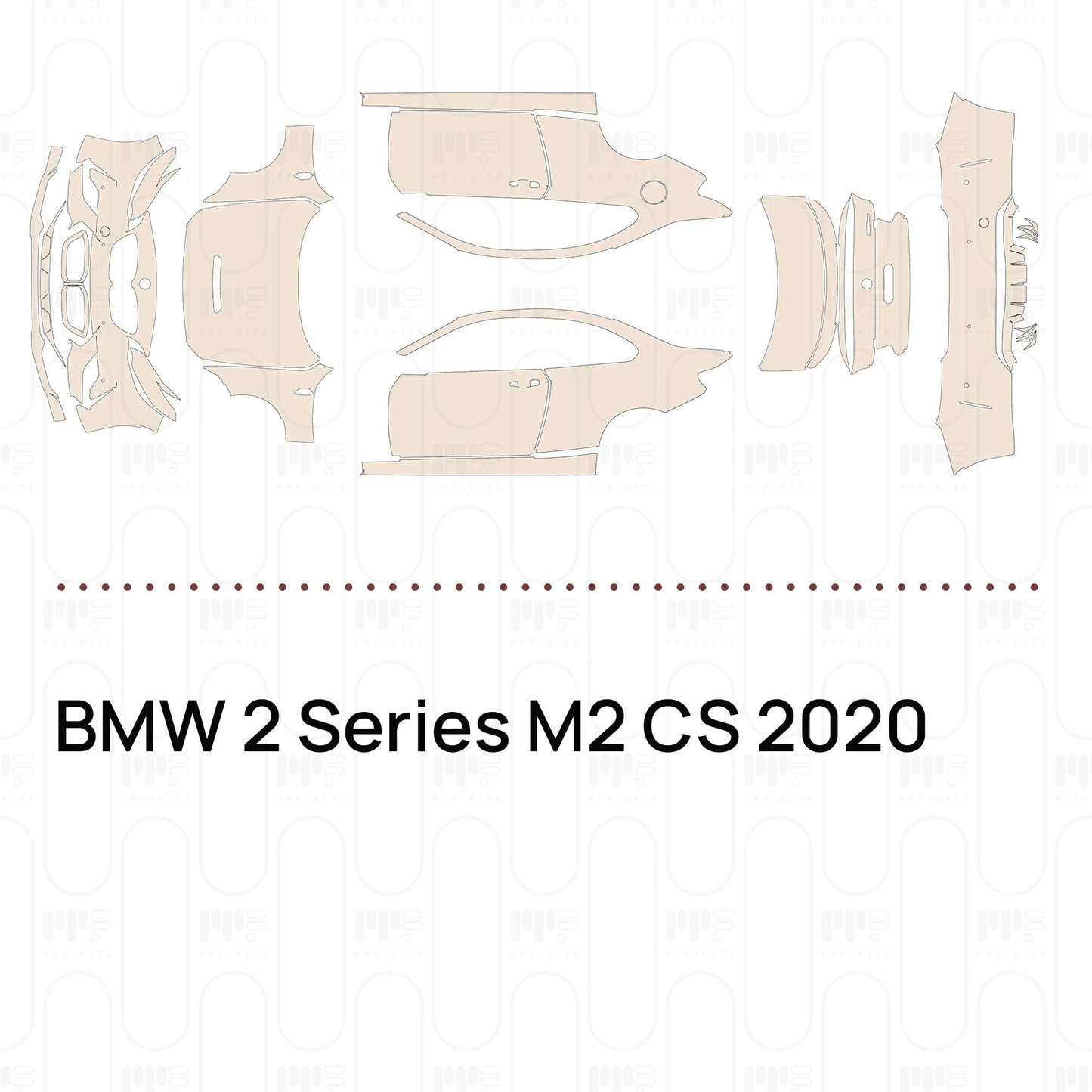 Pre-CutPPFBMW2SeriesM2CS2020