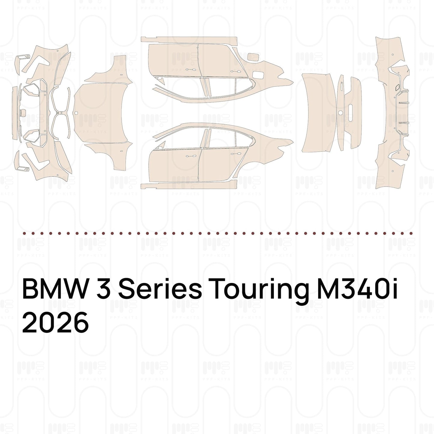 Pre-CutPPFBMW3SeriesTouringM340i2026