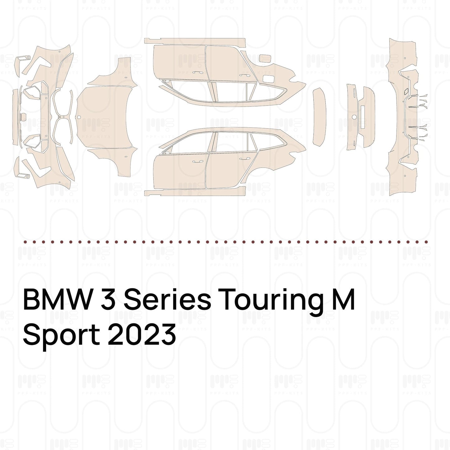 Pre-CutPPFBMW3SeriesTouringMSport2023