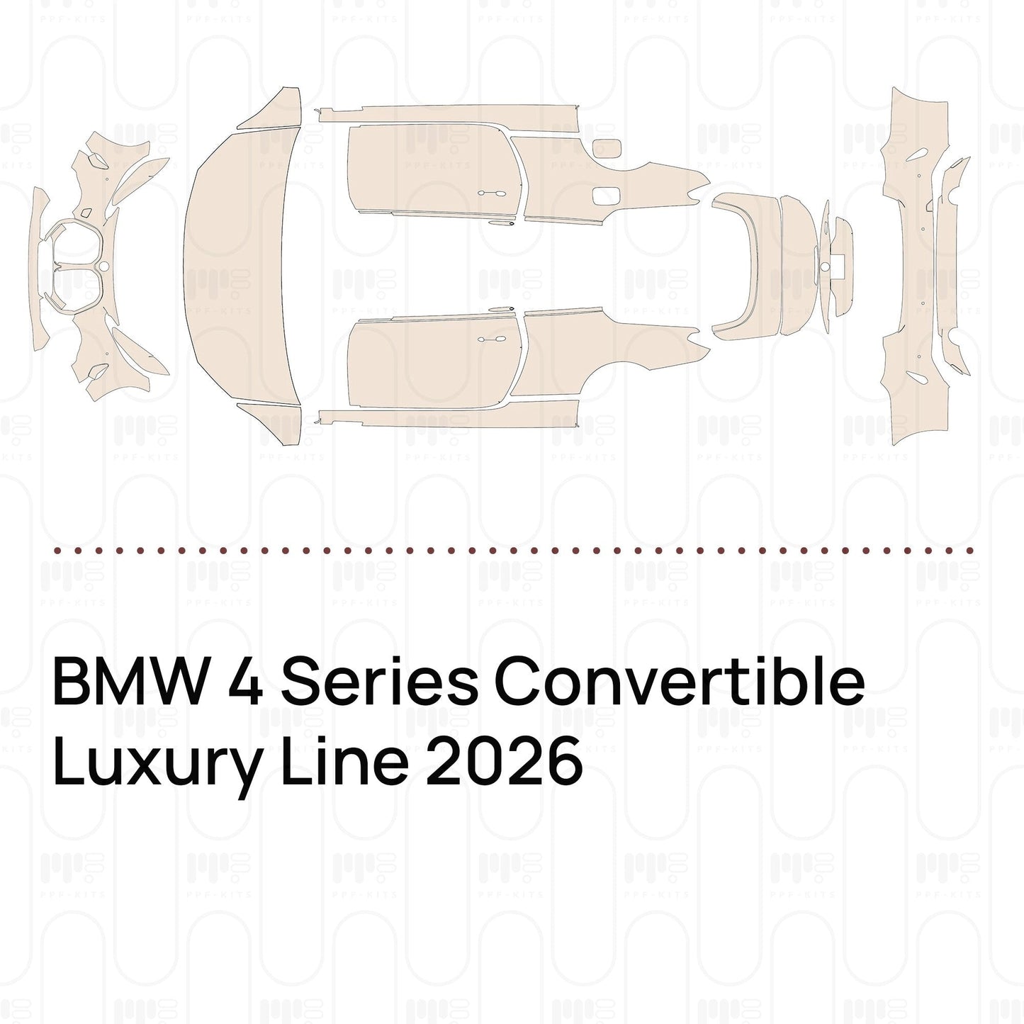 Pre-CutPPFBMW4SeriesConvertibleLuxuryLine2026