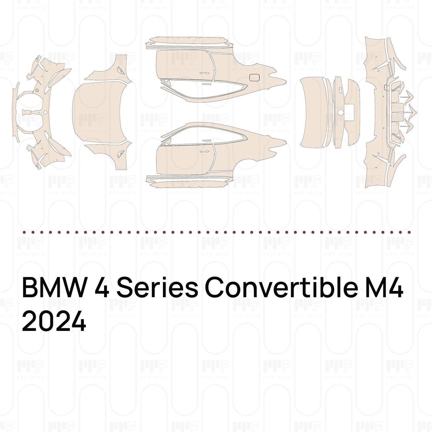 Pre-CutPPFBMW4SeriesConvertibleM42024