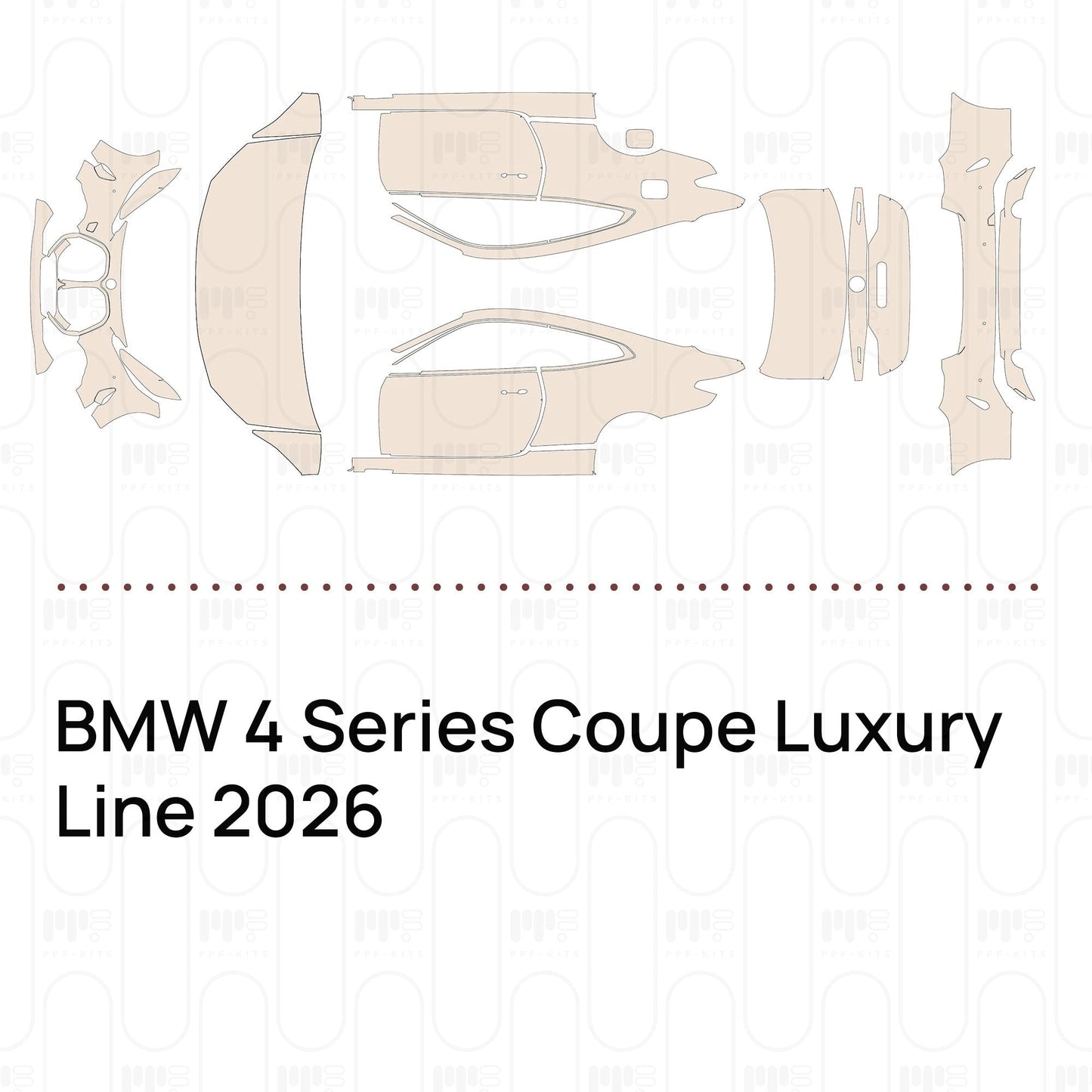Pre-CutPPFBMW4SeriesCoupeLuxuryLine2026