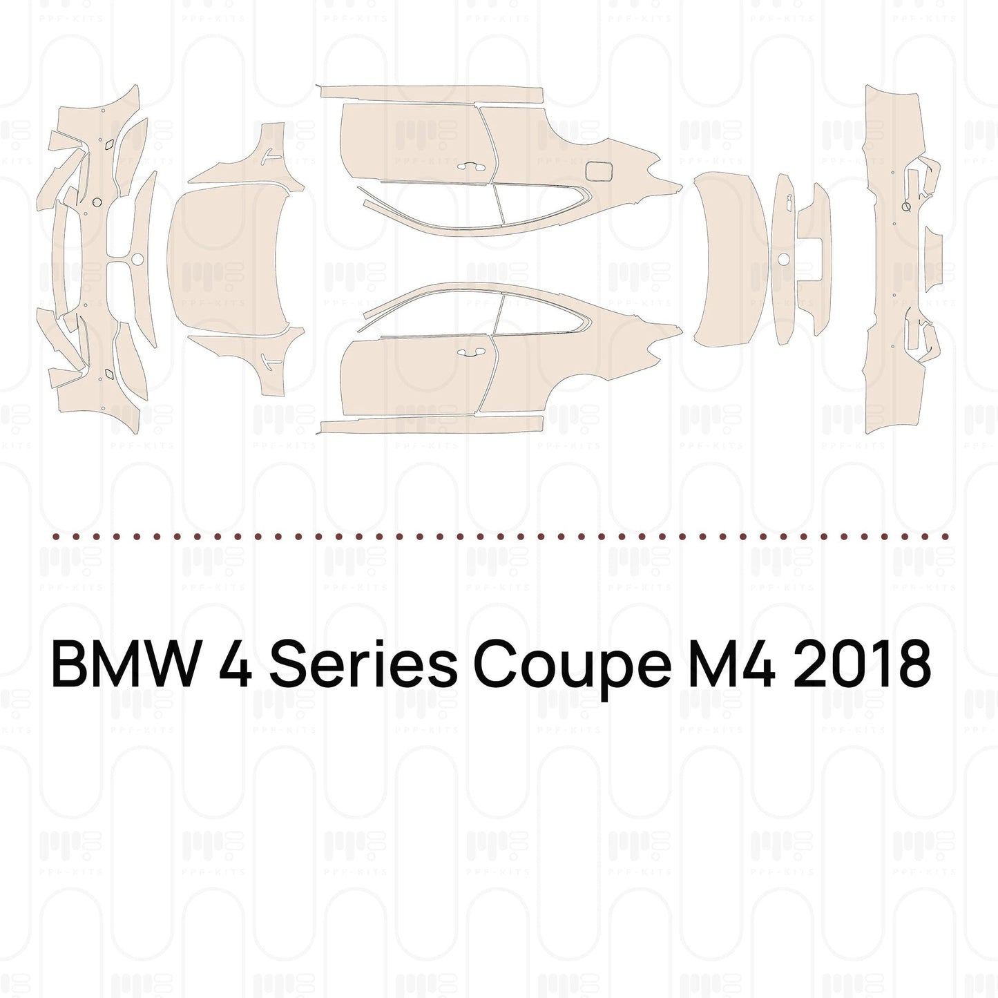Pre-CutPPFBMW4SeriesCoupeM42018