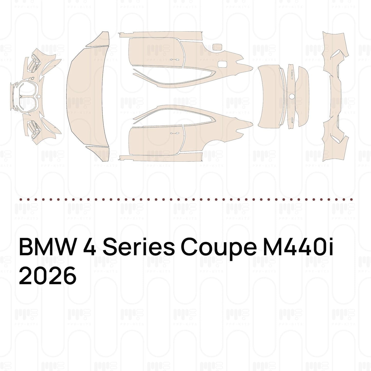Pre-CutPPFBMW4SeriesCoupeM440i2026
