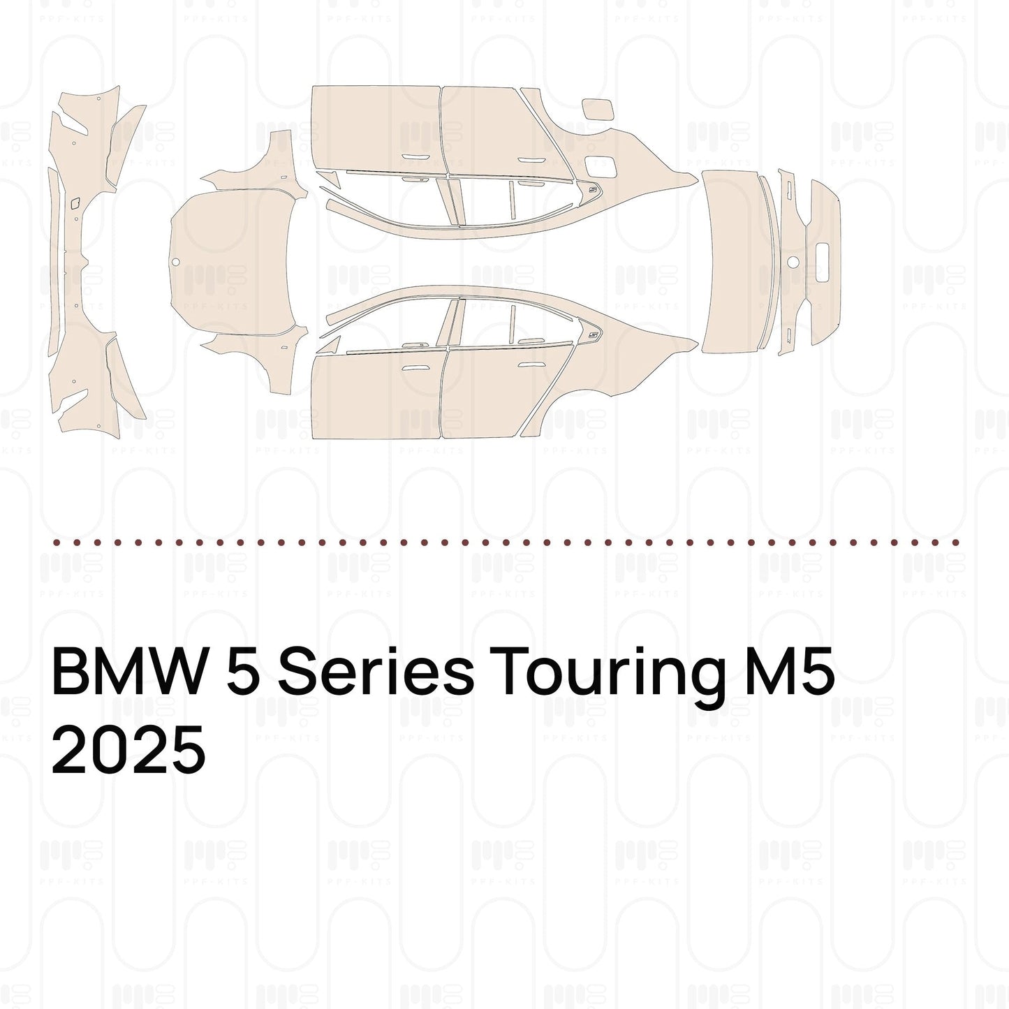 Pre-CutPPFBMW5SeriesTouringM52025