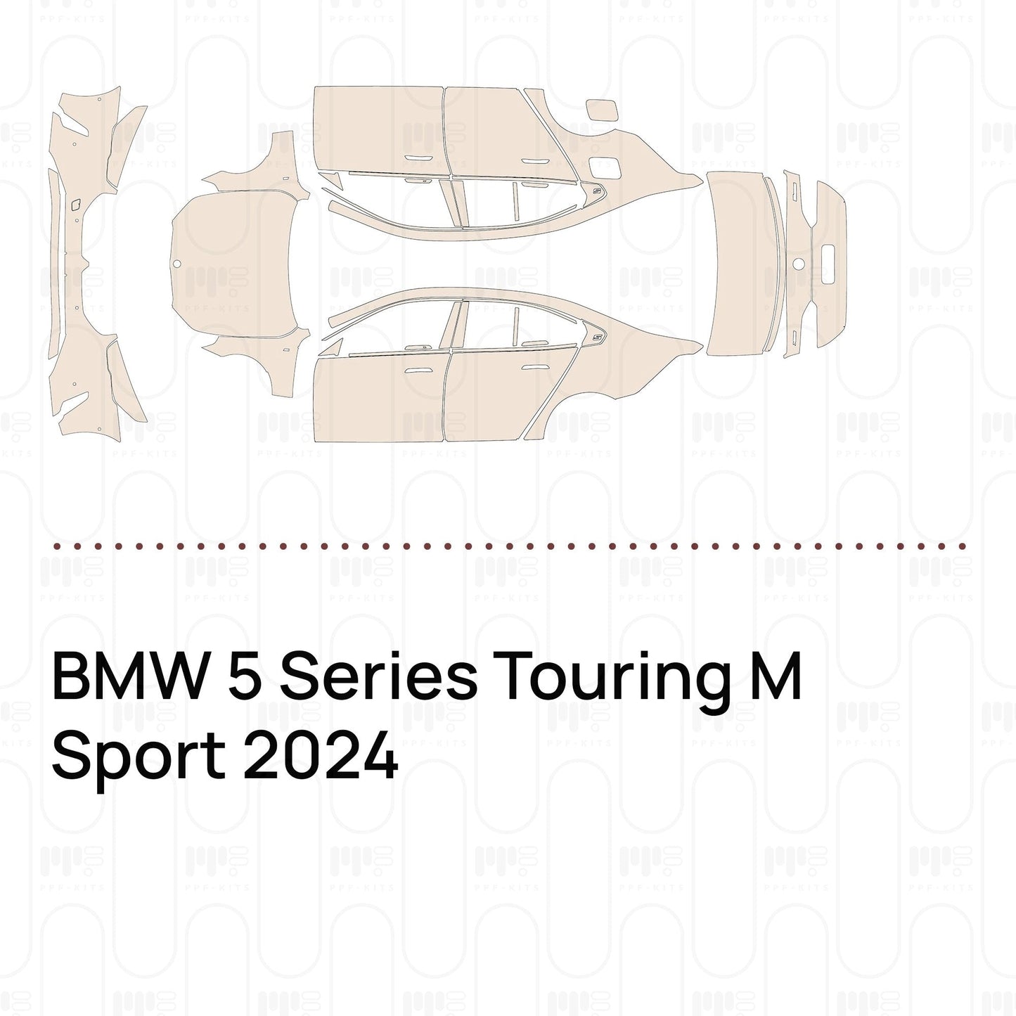 Pre-CutPPFBMW5SeriesTouringMSport2024