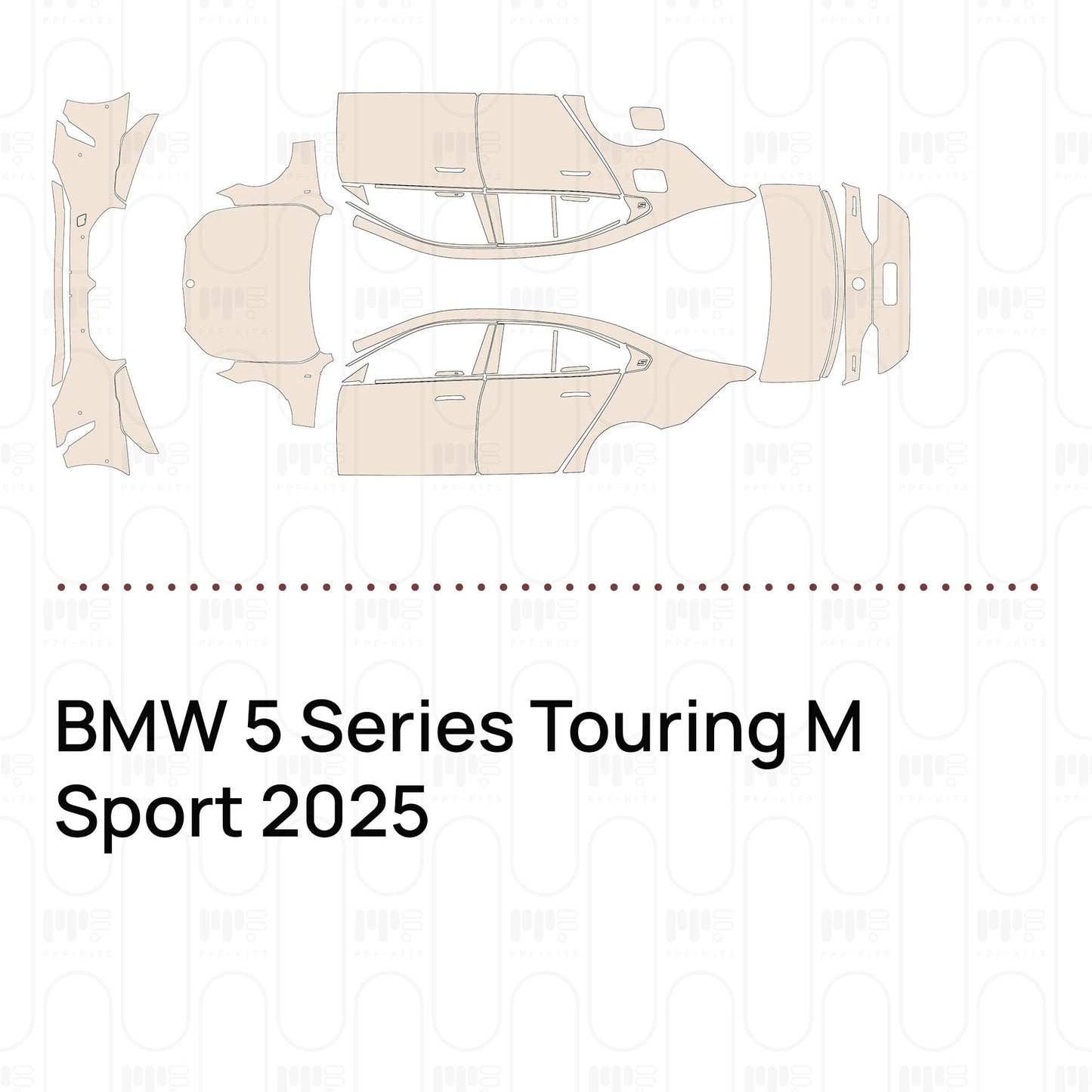Pre-CutPPFBMW5SeriesTouringMSport2025