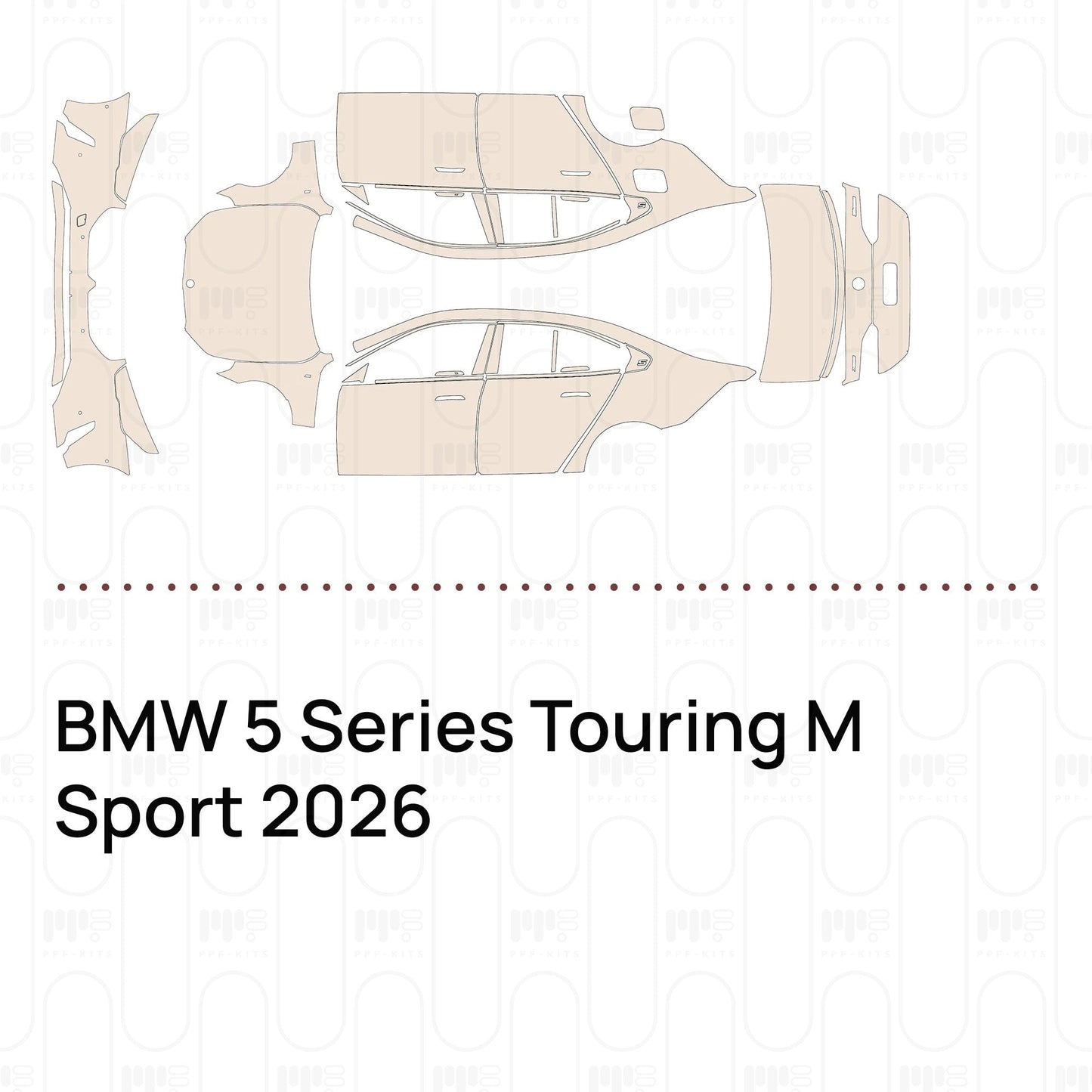 Pre-CutPPFBMW5SeriesTouringMSport2026