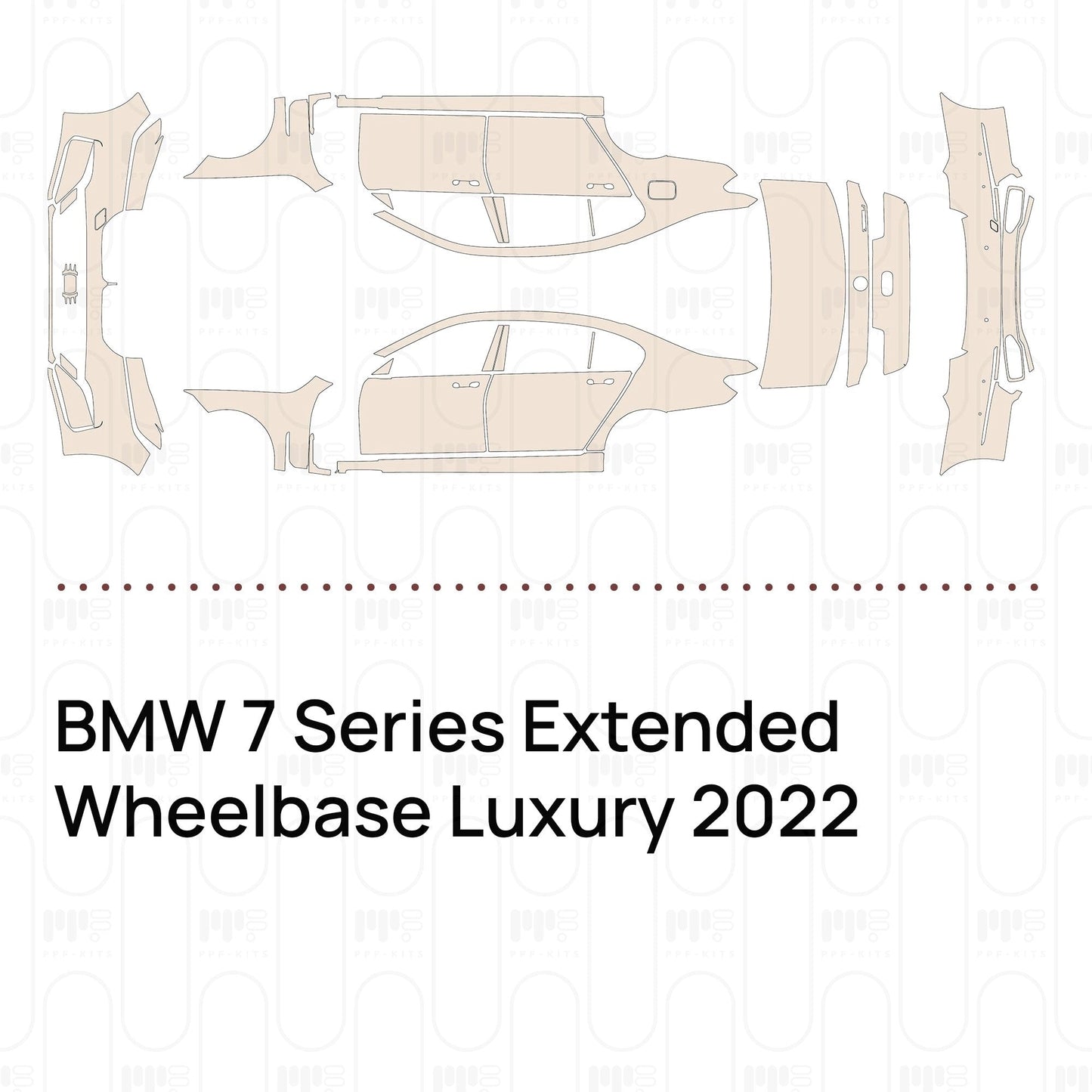 Pre-CutPPFBMW7SeriesExtendedWheelbaseLuxury2022