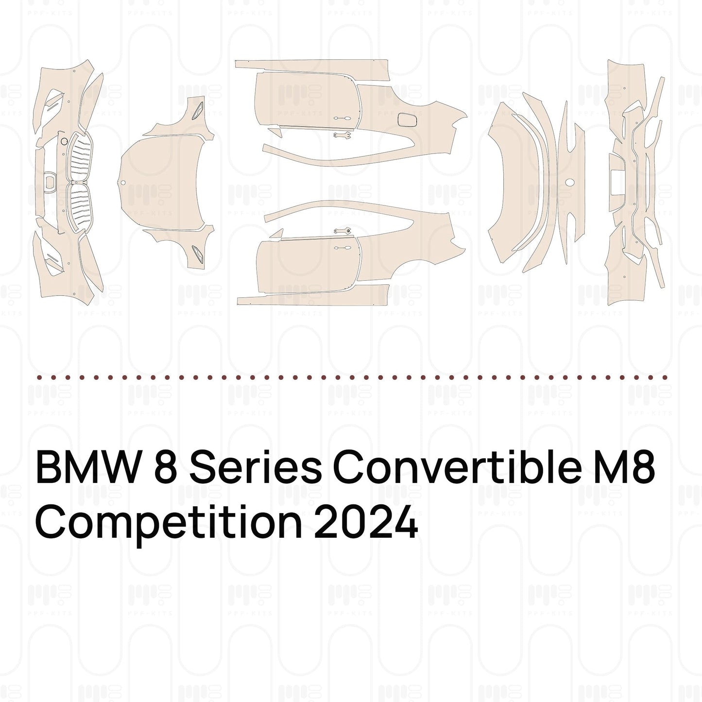 Pre-CutPPFBMW8SeriesConvertibleM8Competition2024