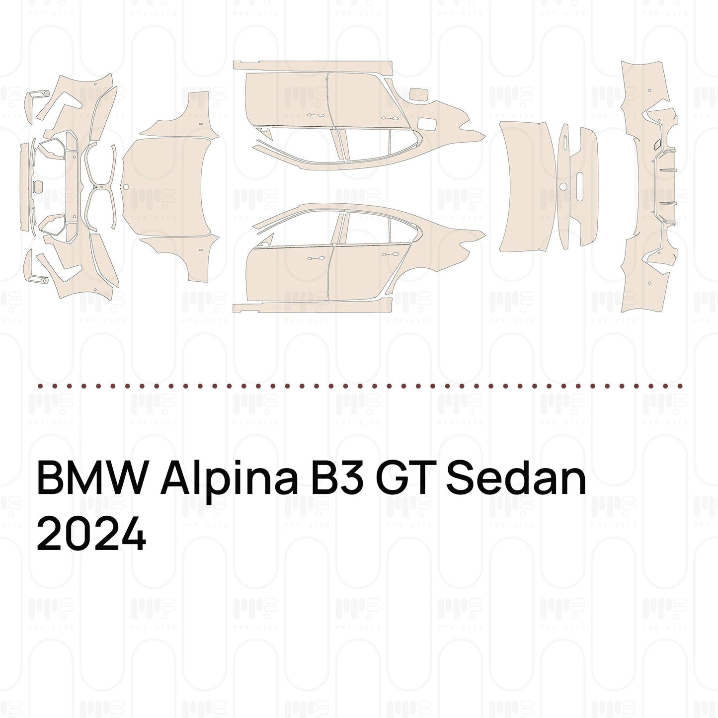 Pre-CutPPFBMWAlpinaB3GTSedan2024
