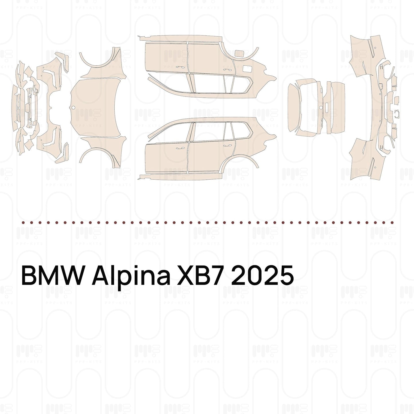 Pre-CutPPFBMWAlpinaXB72025