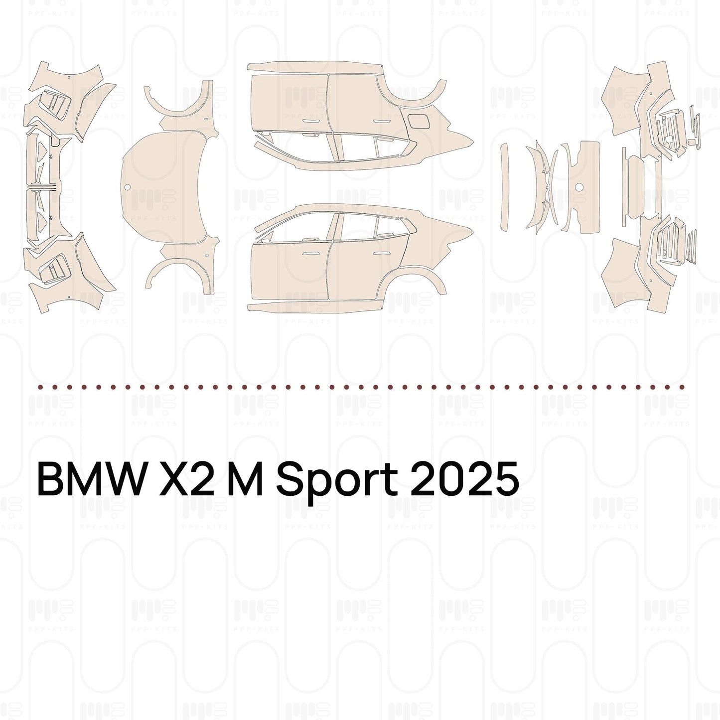 Pre-CutPPFBMWX2MSport2025