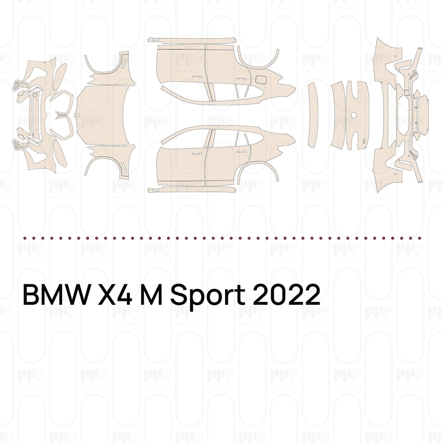 Pre-CutPPFBMWX4MSport2022