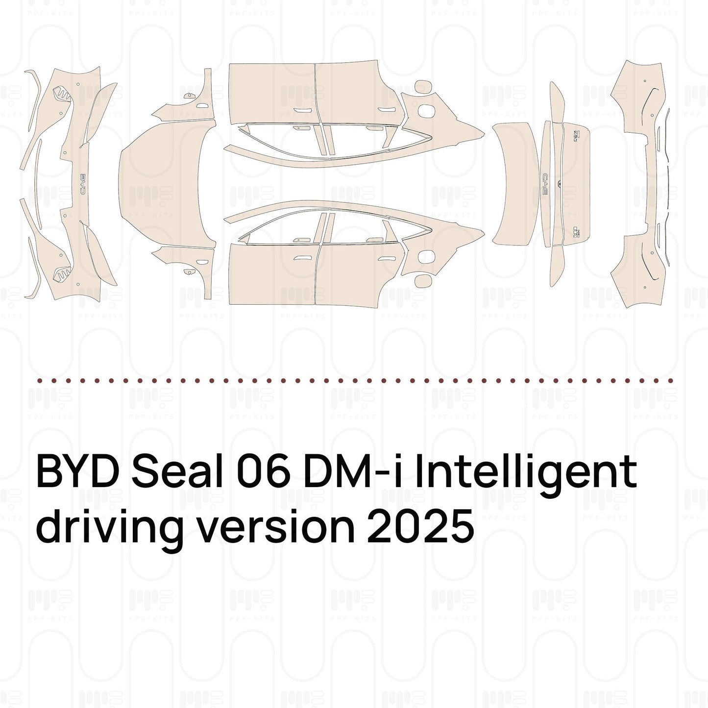 Pre-CutPPFBYDSeal06DM-iIntelligentdrivingversion2025