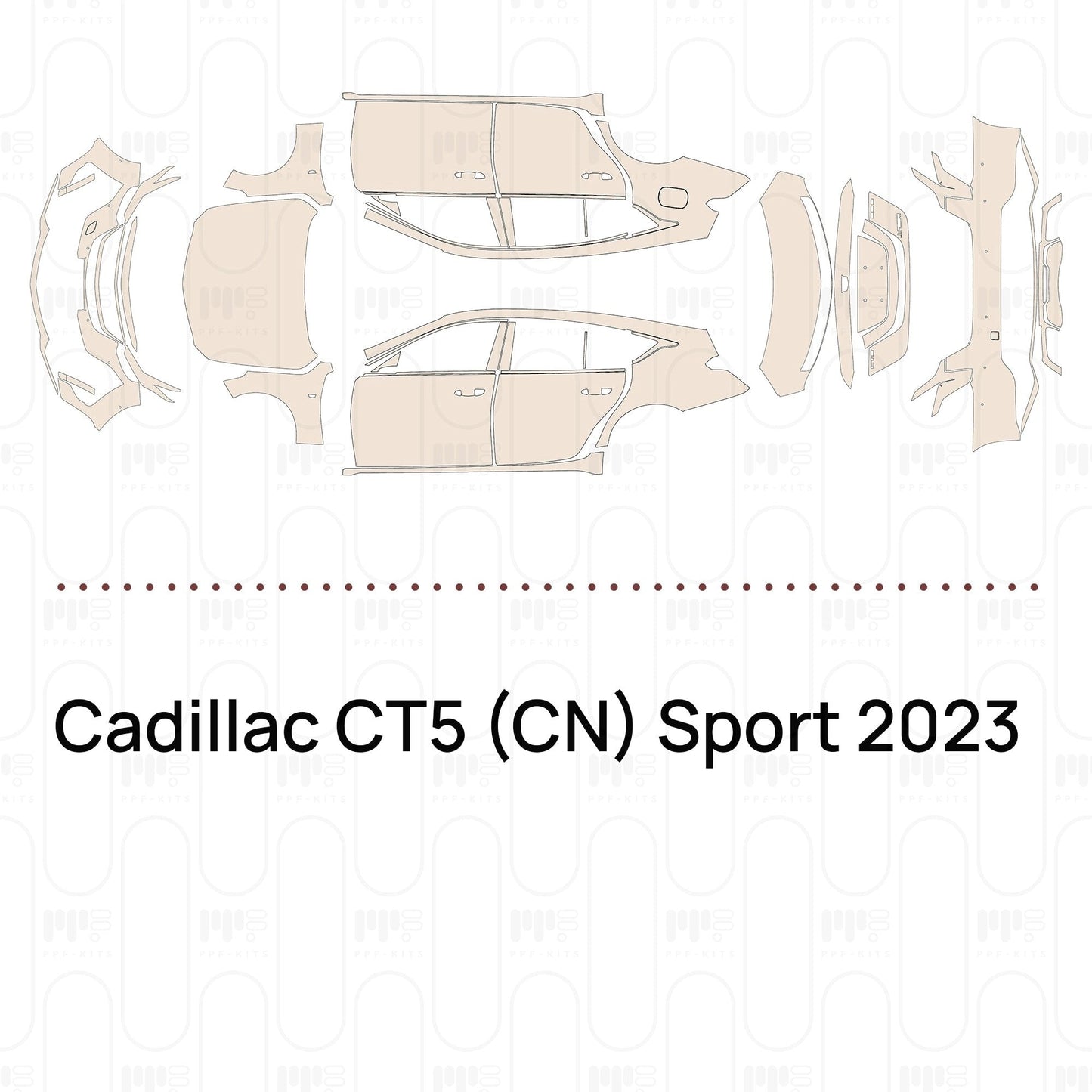Pre-CutPPFCadillacCT5(CN)Sport2023