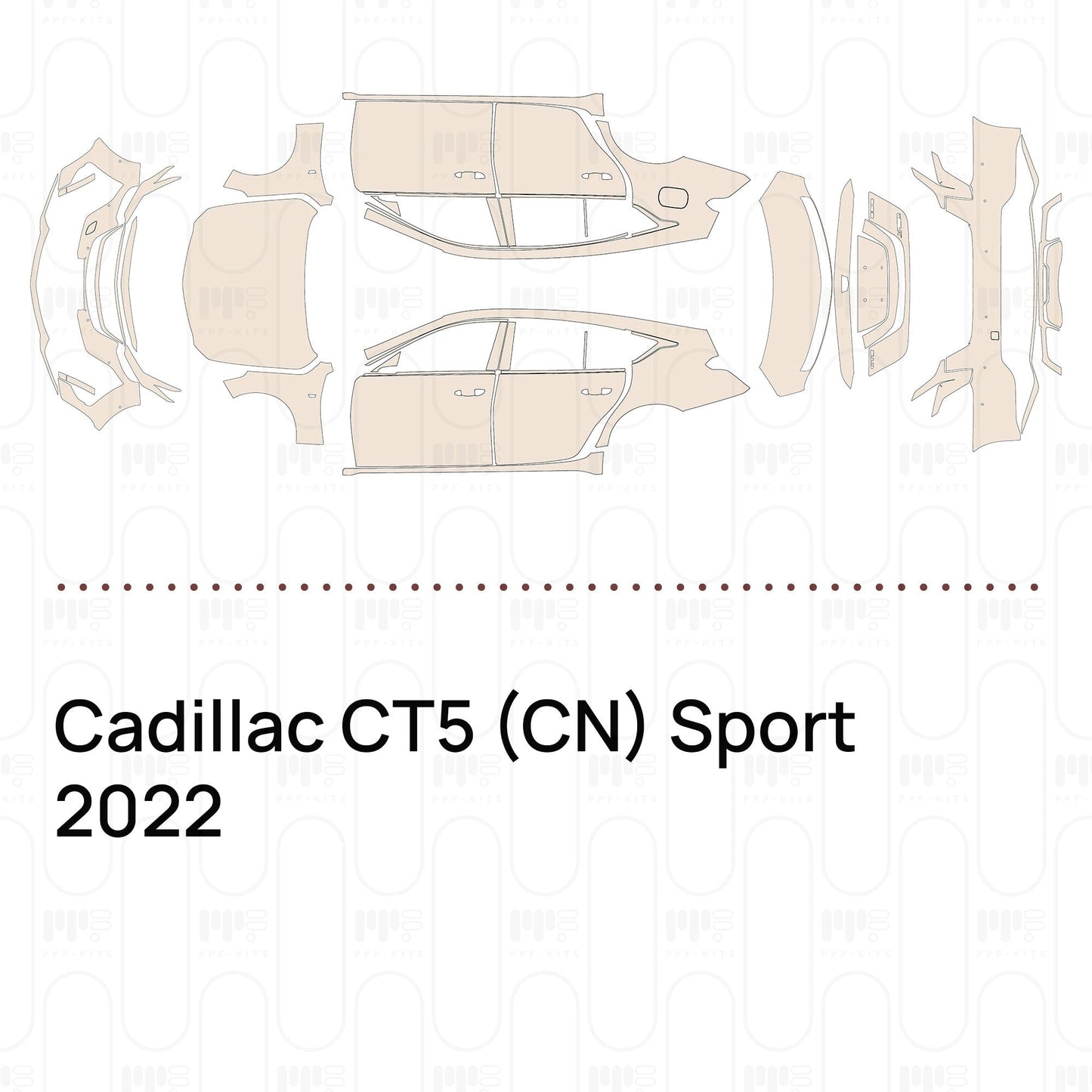 Pre-CutPPFCadillacCT5(CN)Sport2022