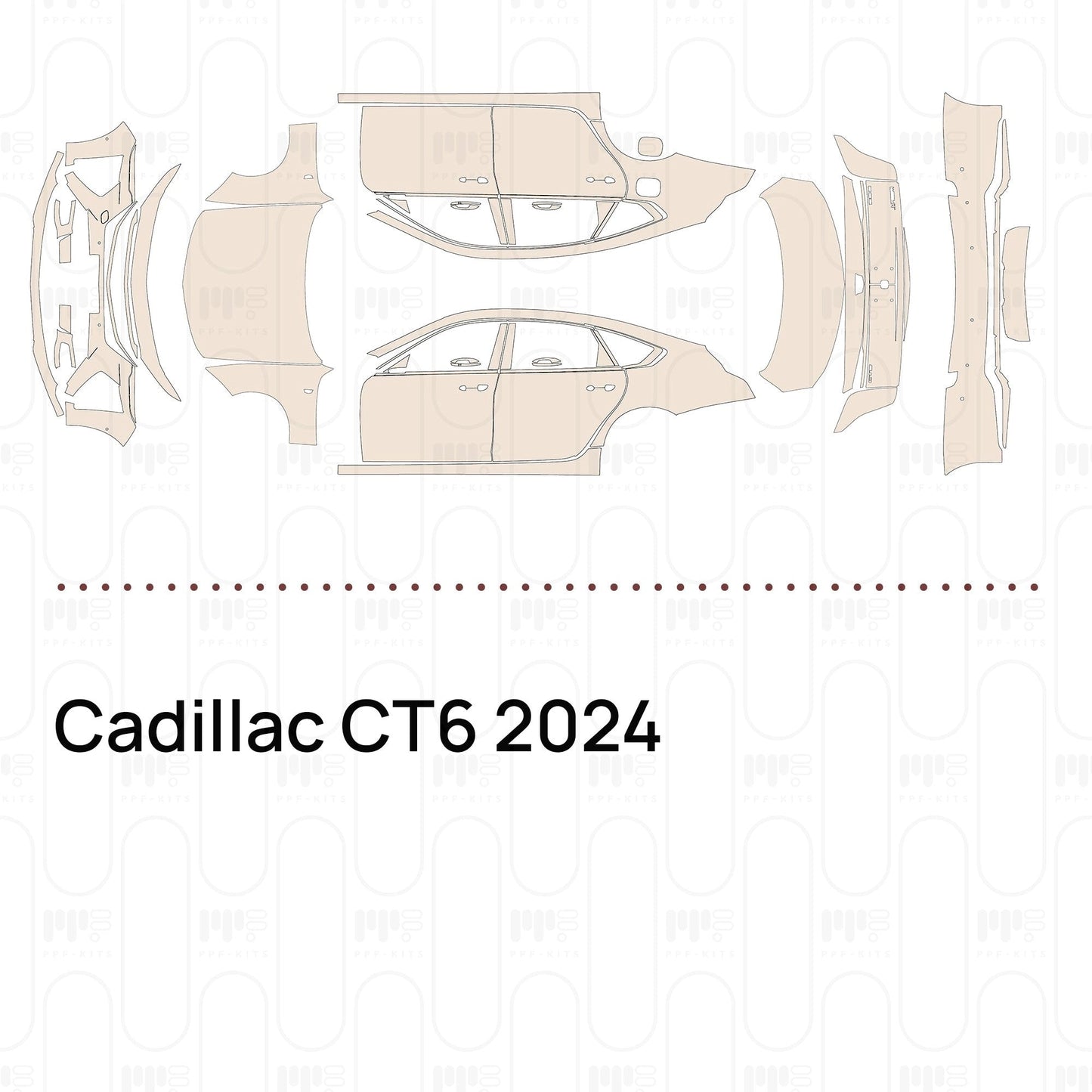 Pre-CutPPFCadillacCT62024