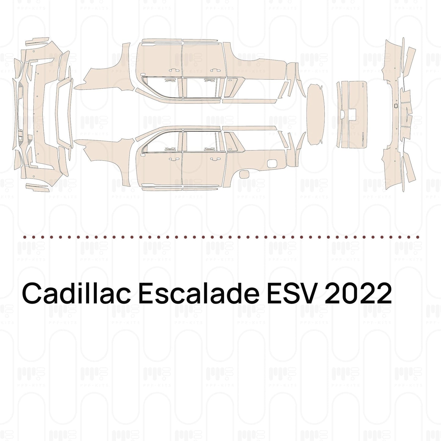Pre-CutPPFCadillacEscaladeESV2022