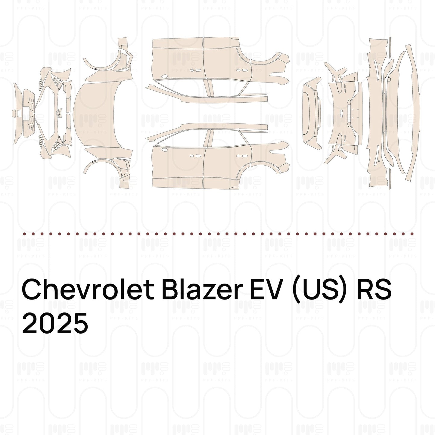 Pre-CutPPFChevroletBlazerEV(US)RS2025