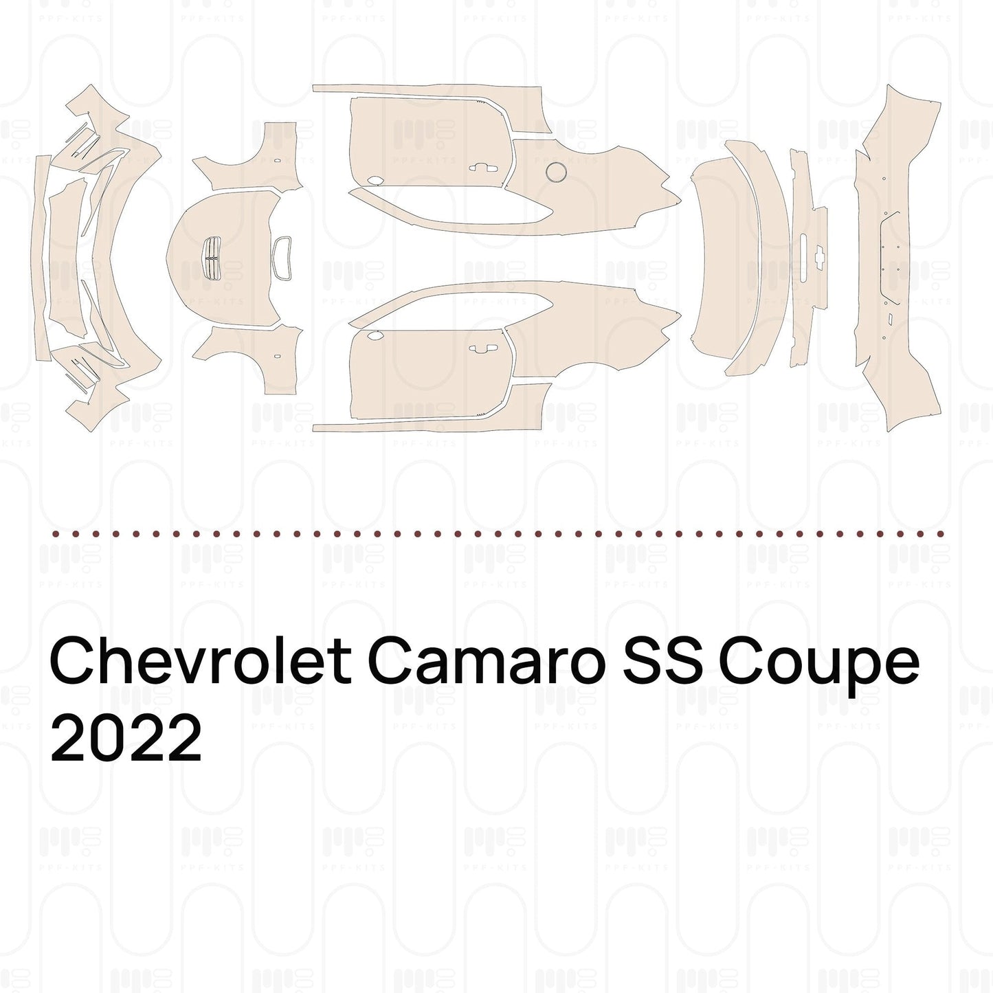Pre-CutPPFChevroletCamaroSSCoupe2022