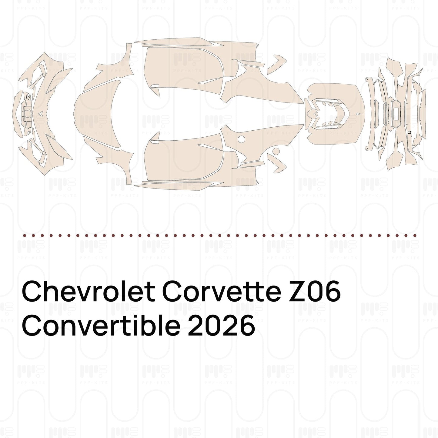 Pre-CutPPFChevroletCorvetteZ06Convertible2026