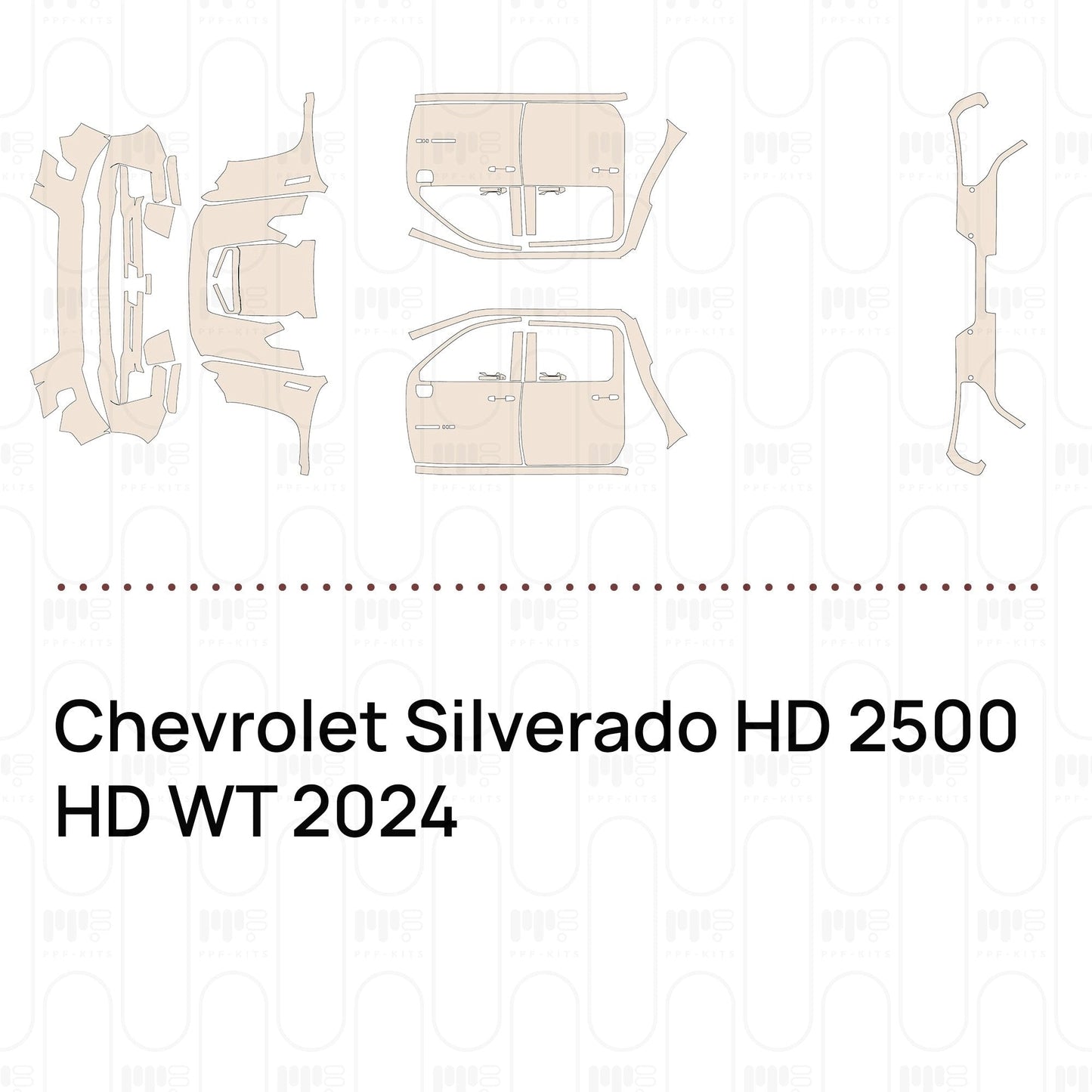 Pre-CutPPFChevroletSilveradoHD2500HDWT2024