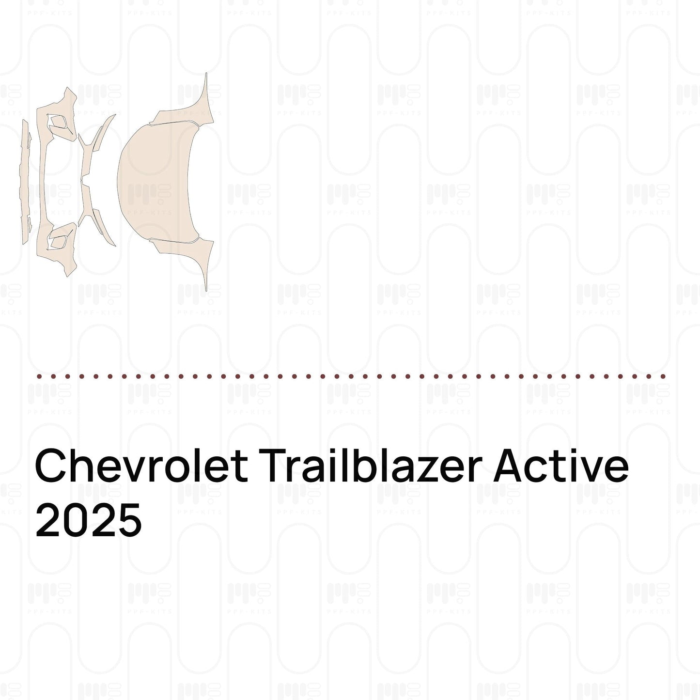 Pre-CutPPFChevroletTrailblazerActive2025