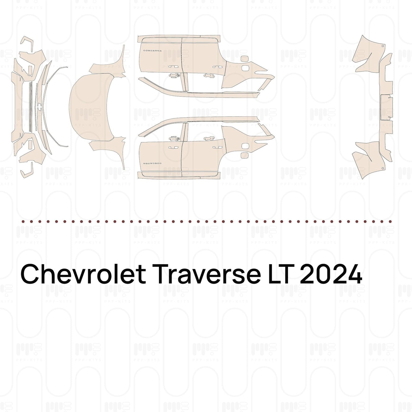 Pre-CutPPFChevroletTraverseLT2024