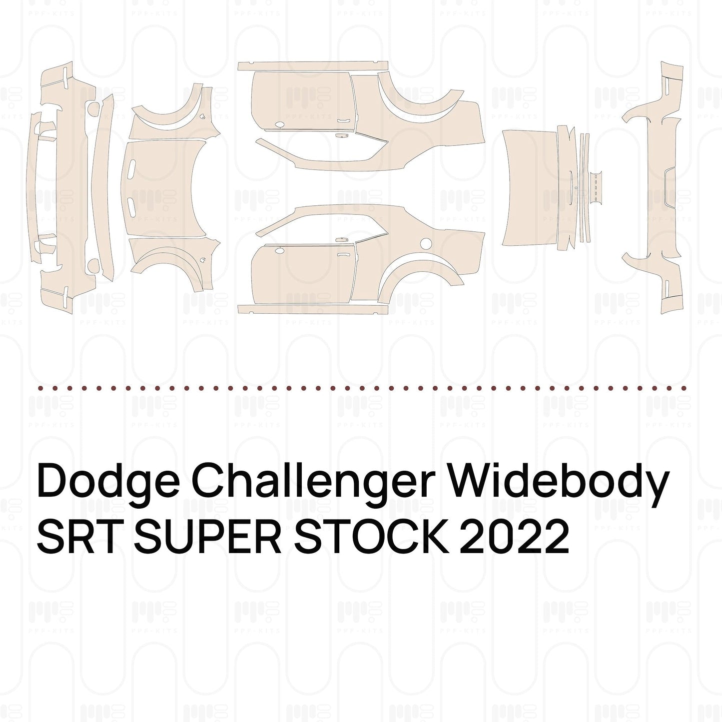 Pre-CutPPFDodgeChallengerWidebodySRTSUPERSTOCK2022