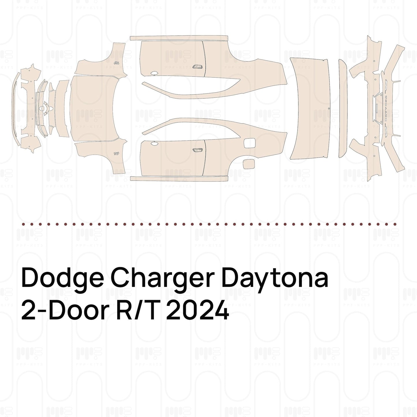 Pre-CutPPFDodgeChargerDaytona2-DoorRT2024