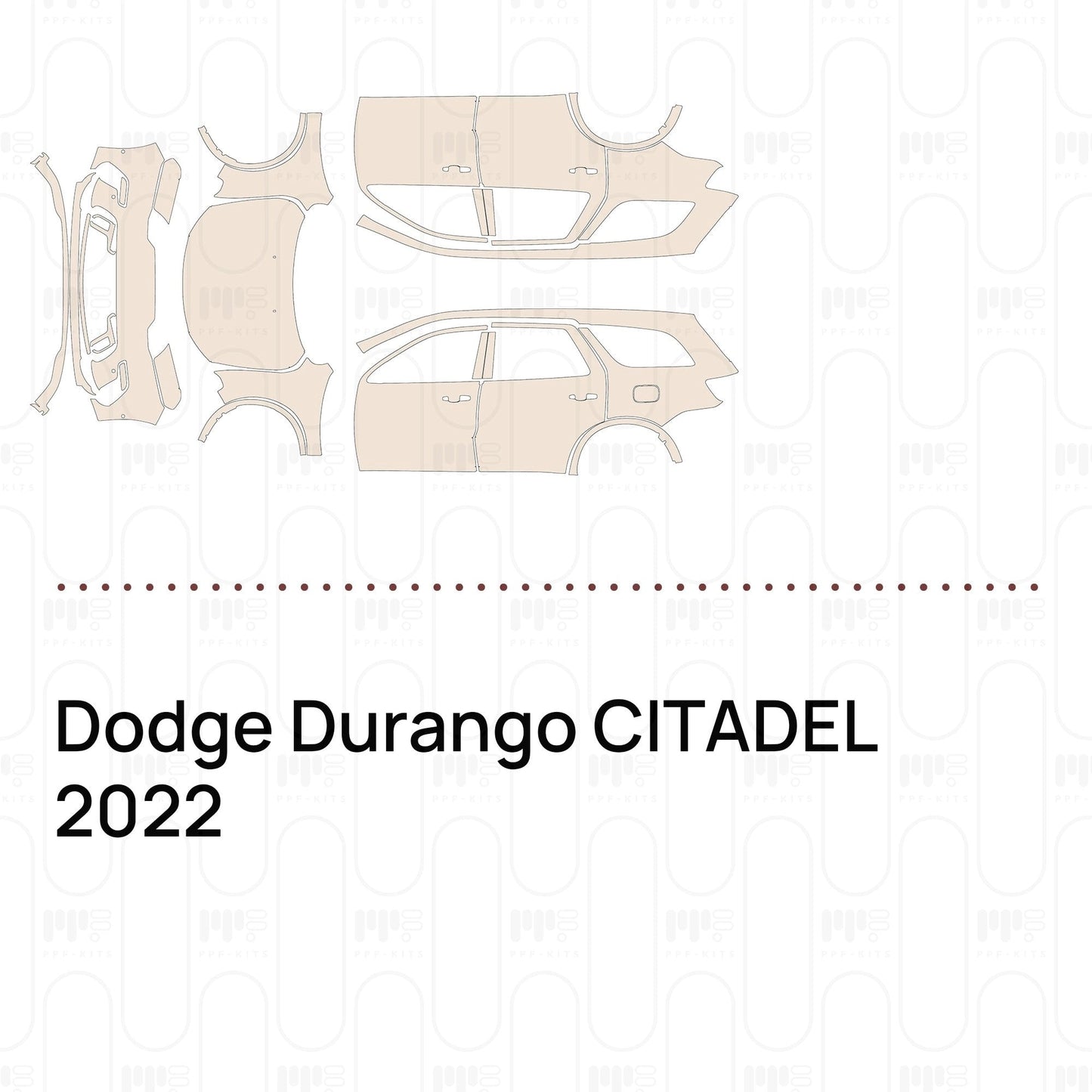 Pre-CutPPFDodgeDurangoCITADEL2022