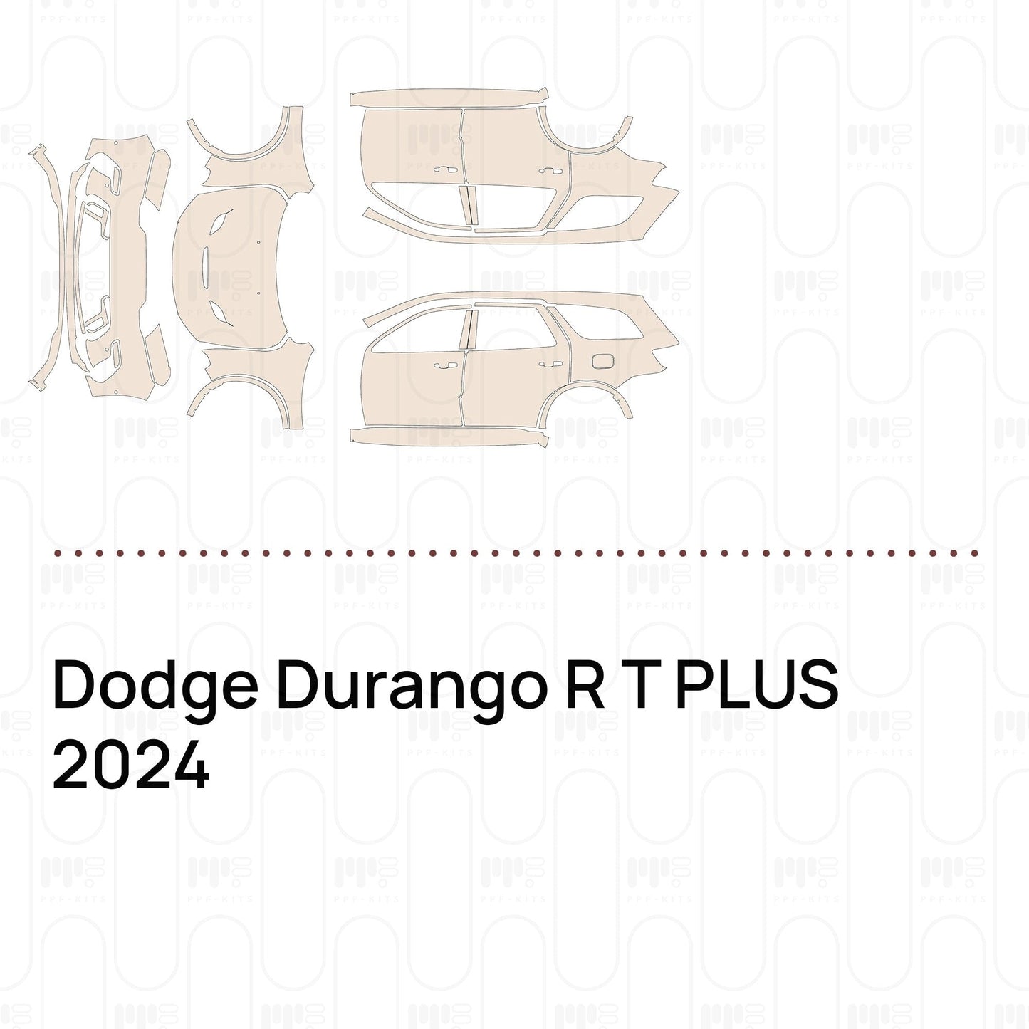 Pre-CutPPFDodgeDurangoRTPLUS2024