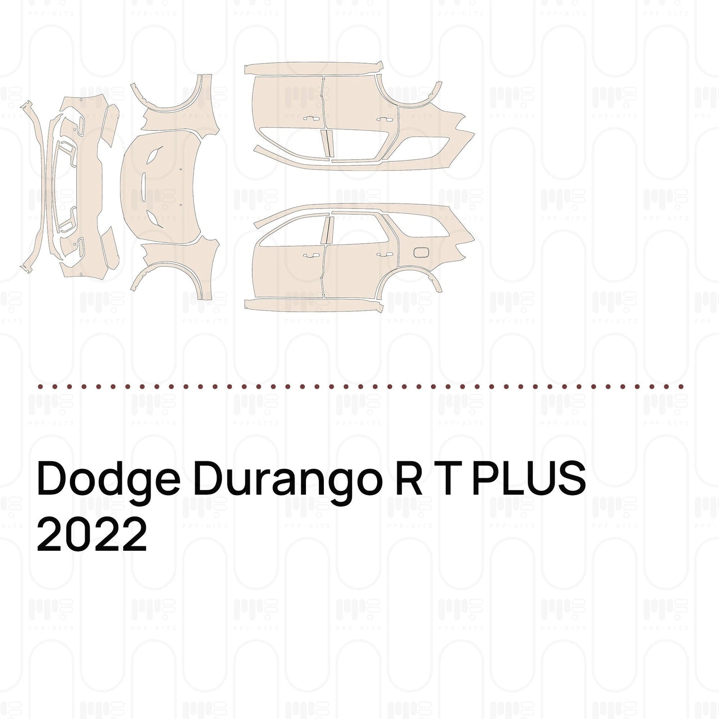 Pre-CutPPFDodgeDurangoRTPLUS2022