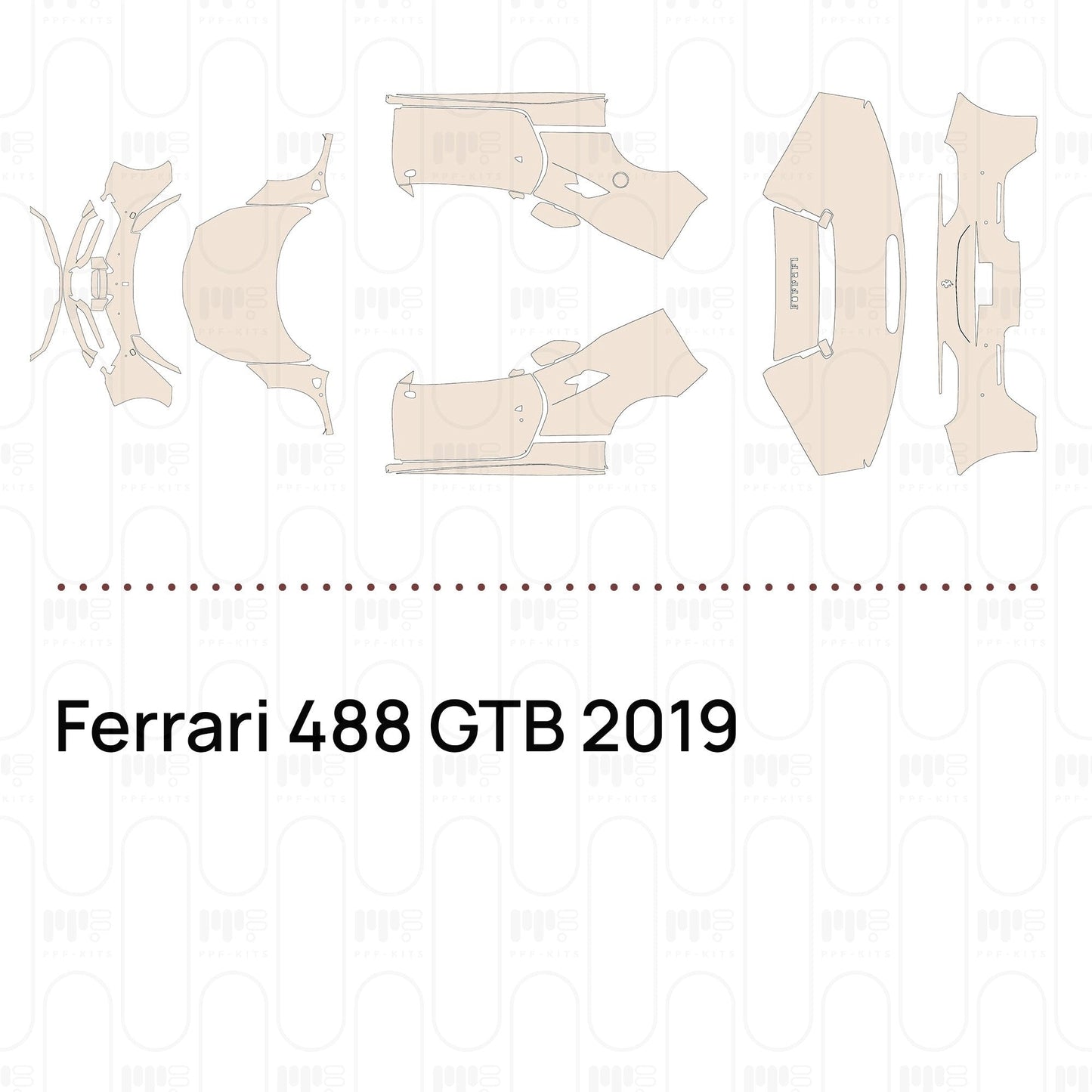 Pre-CutPPFFerrari488GTB2019